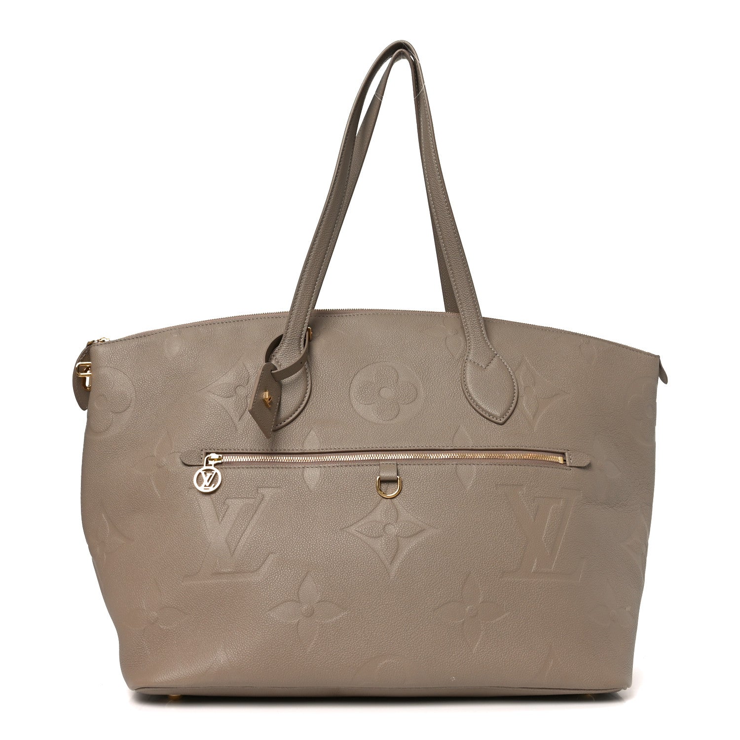 Empreinte Monogram Giant Travel Bag Tourterelle Creme