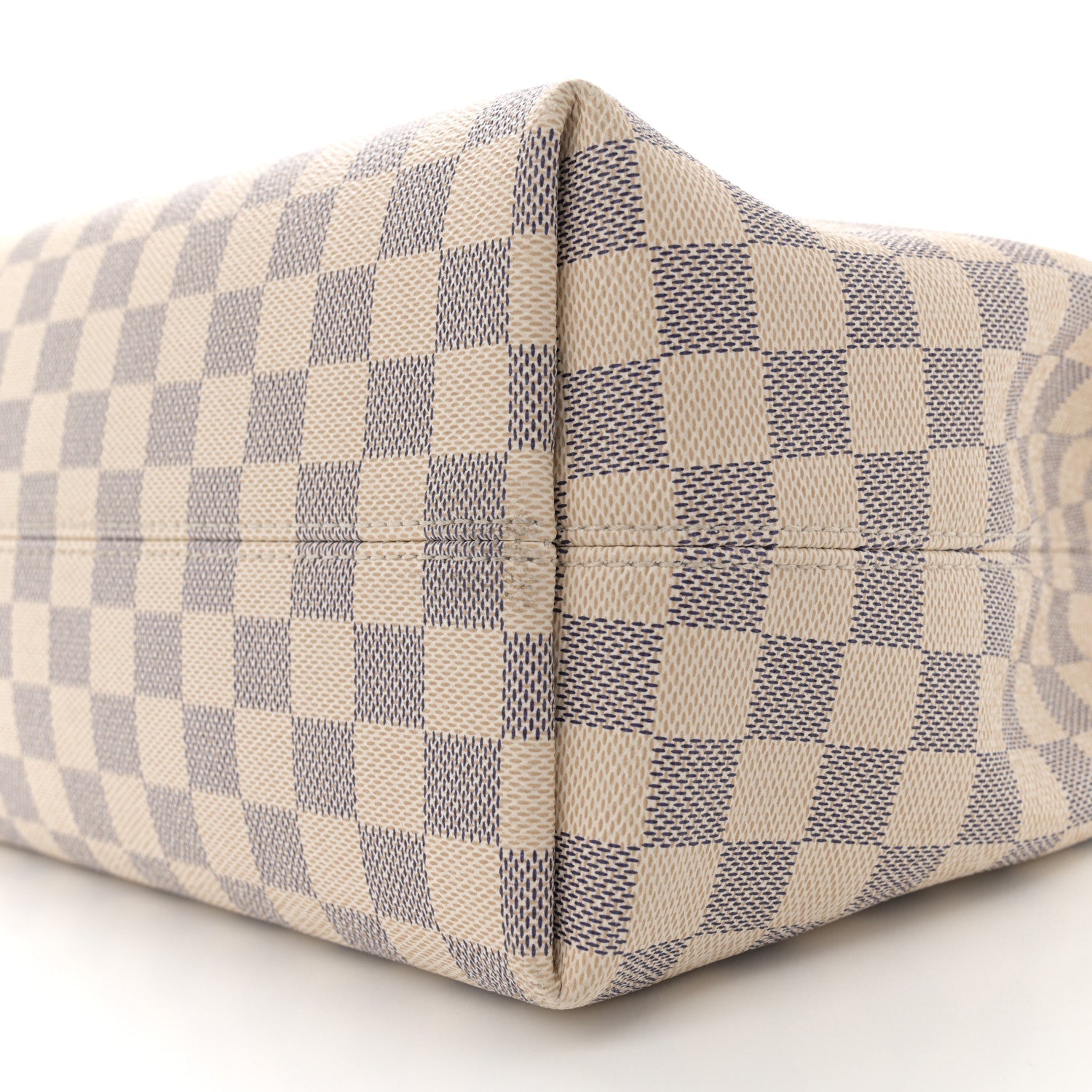 Damier Azur Graceful MM Rose Ballerine