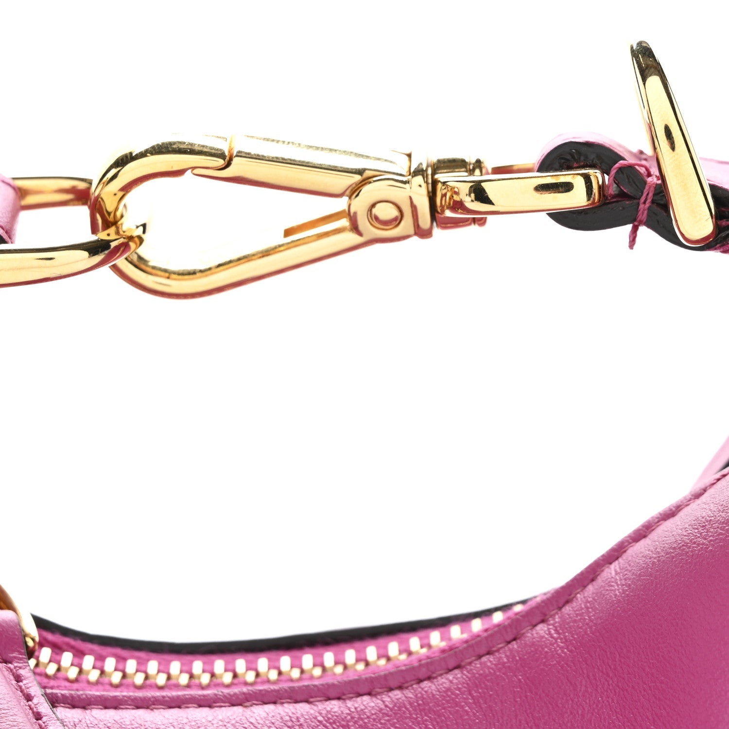 Vitello Grace New Matte Nano Fendigraphy Hobo Charm Ciclamino Pilar