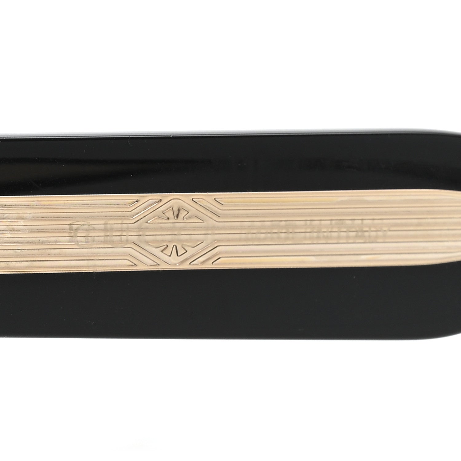 Acetate Square Frame Sunglasses GG1082S Black