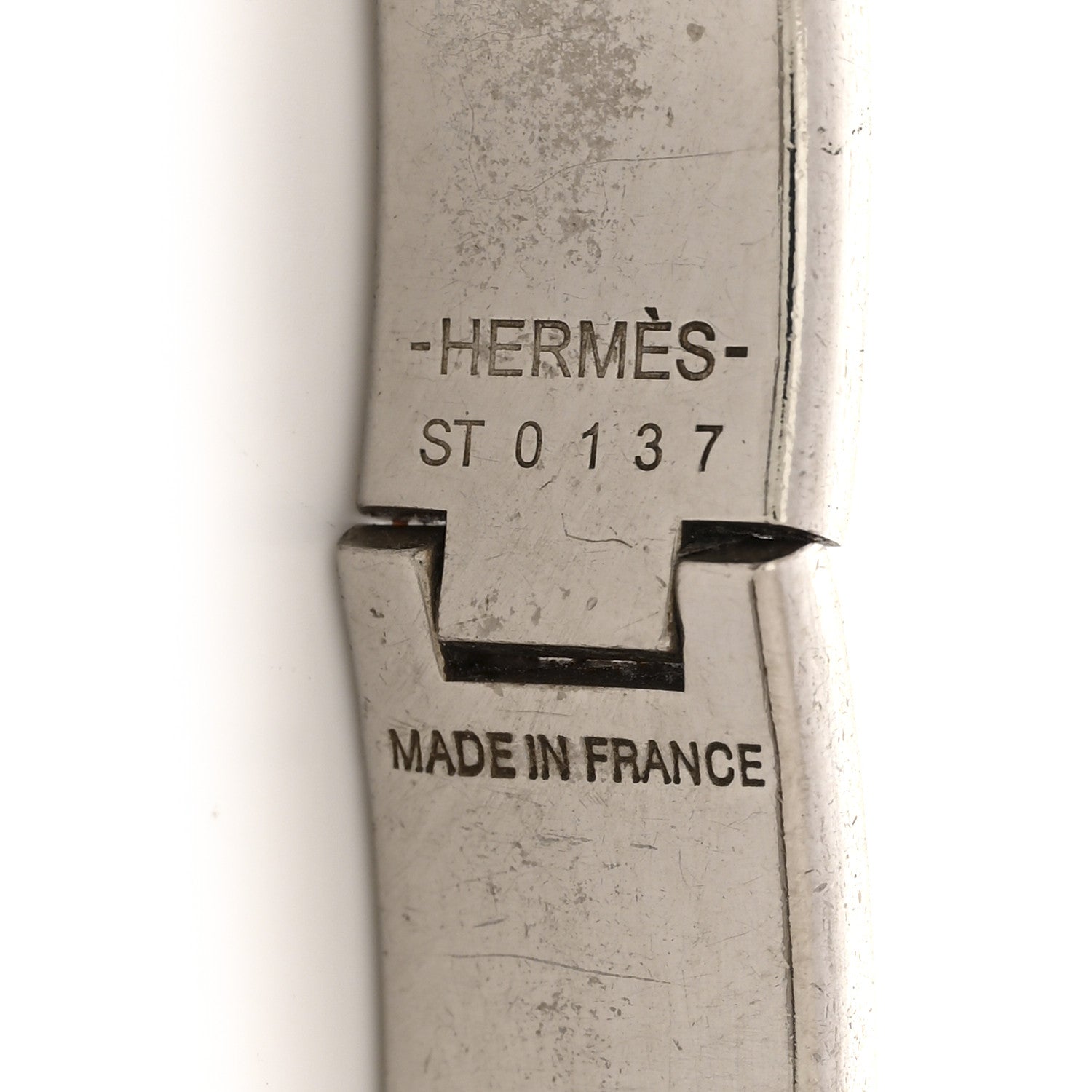 Matte Enamel Narrow Clic Clac H Bracelet PM Ardoise
