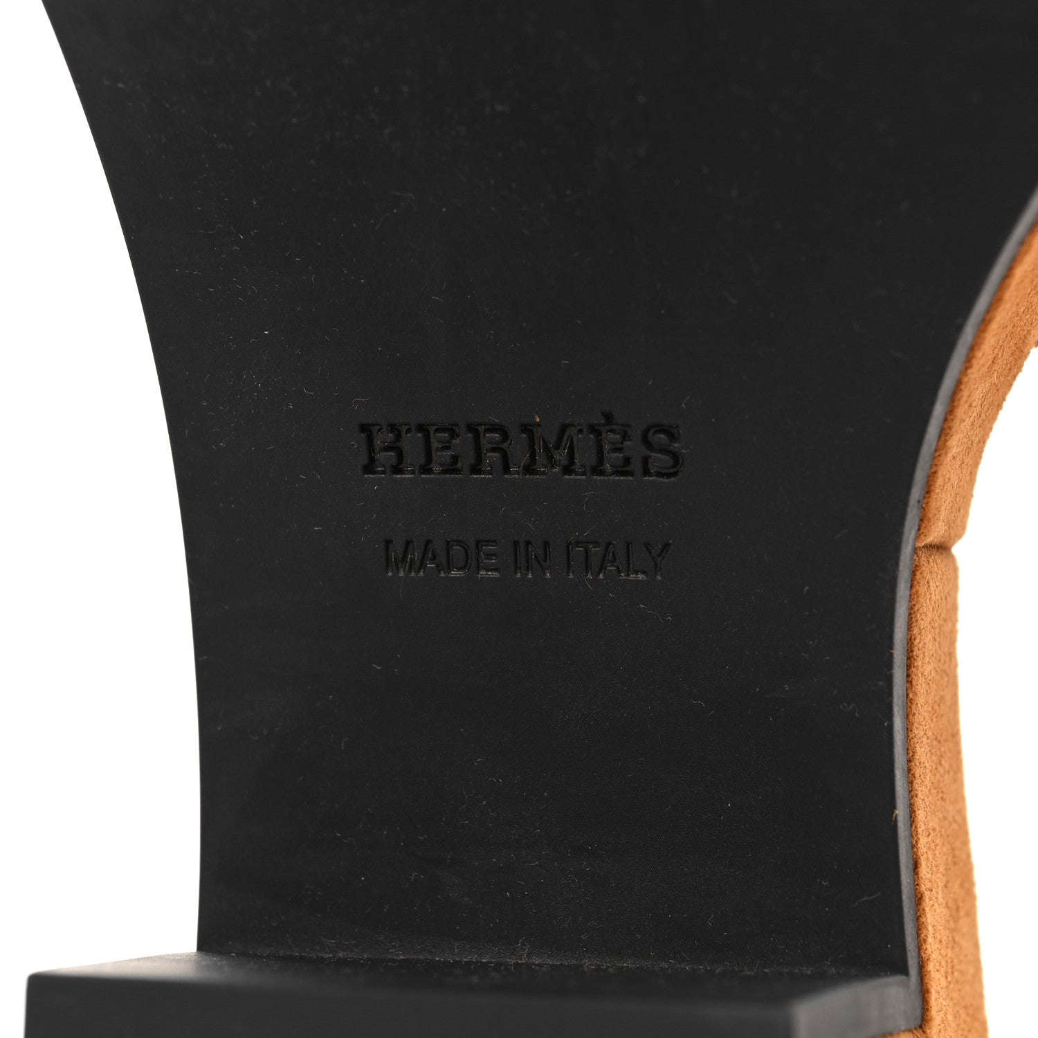 Suede Goatskin Jam 30 Sandals 38 Naturel