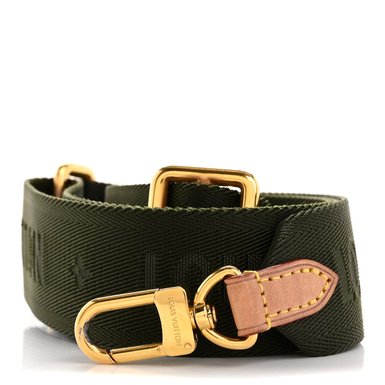 Monogram Multi Pochette Accessories Bandouliere Shoulder Strap Kaki