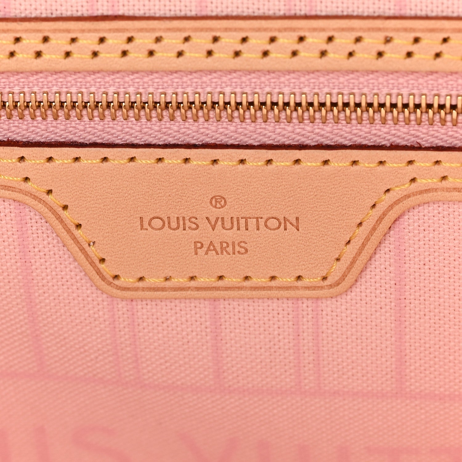 Damier Azur Neo Neverfull MM Rose Ballerine