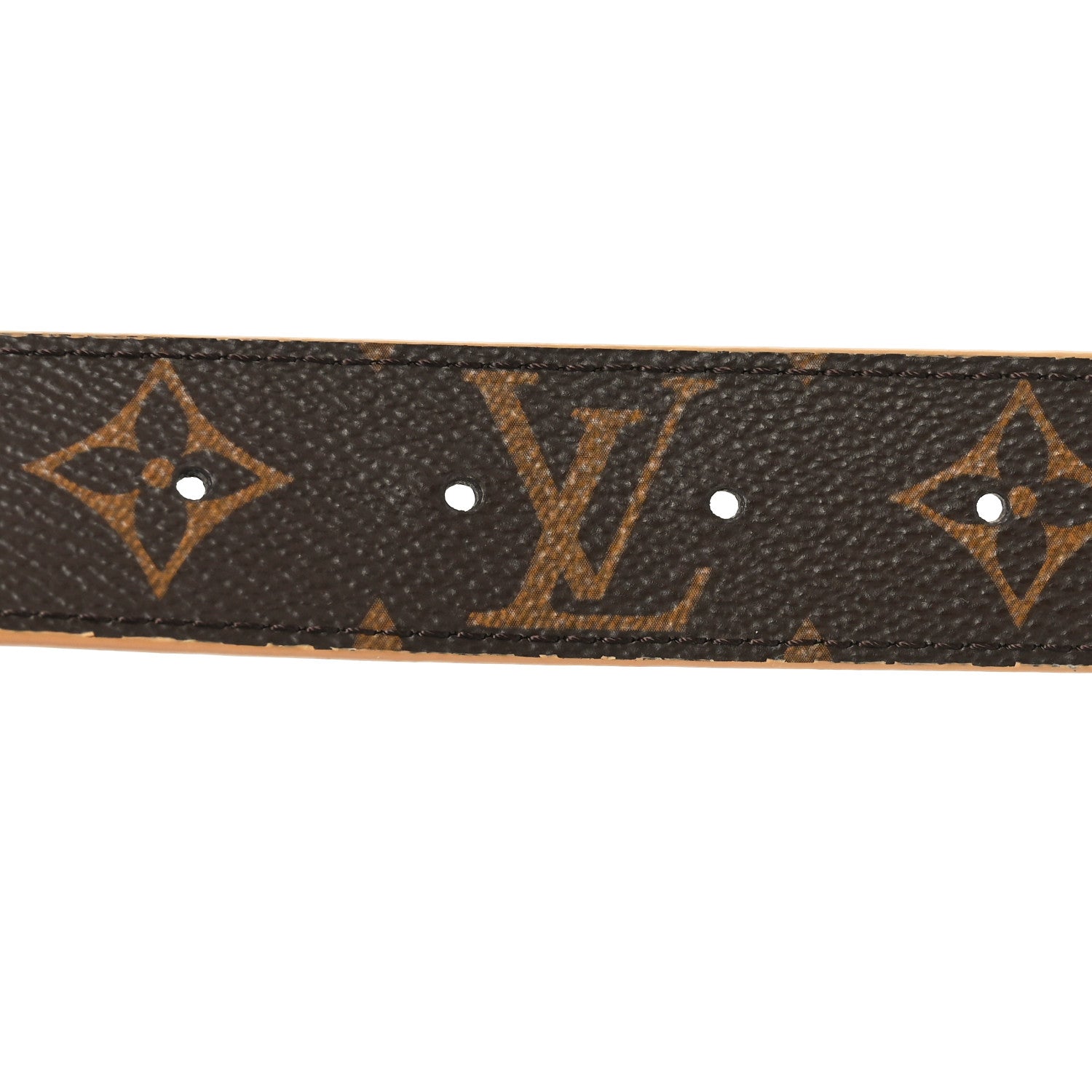 Monogram Calfskin 30mm LV Initiales Reversible Belt 80 32 Arizona