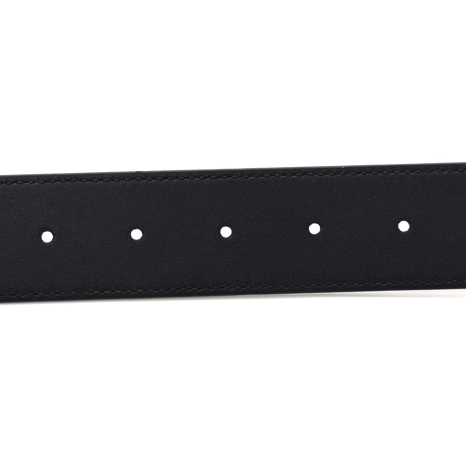 Moon Calfskin Round Plaque 35mm 100 40 Navy