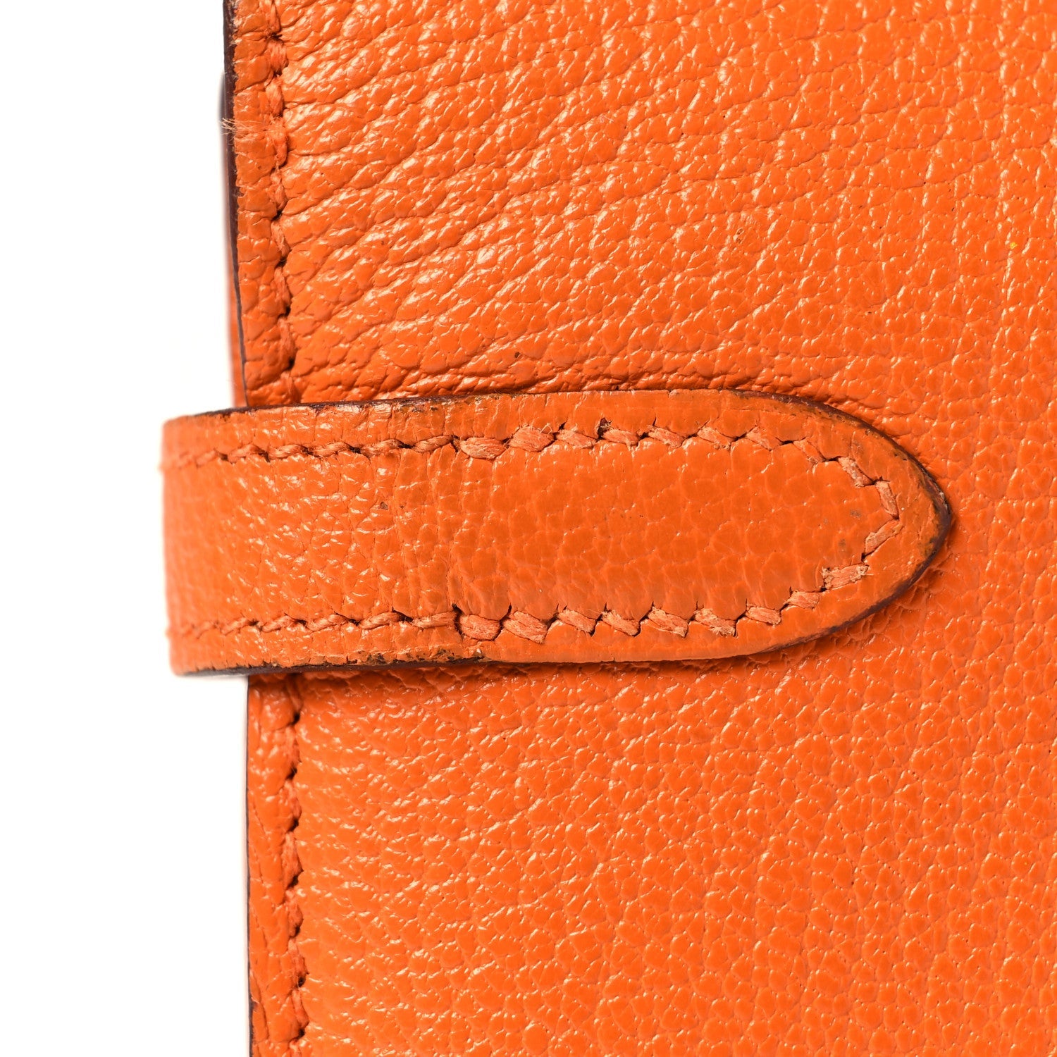 Chevre Mysore Kelly Longue Wallet Orange