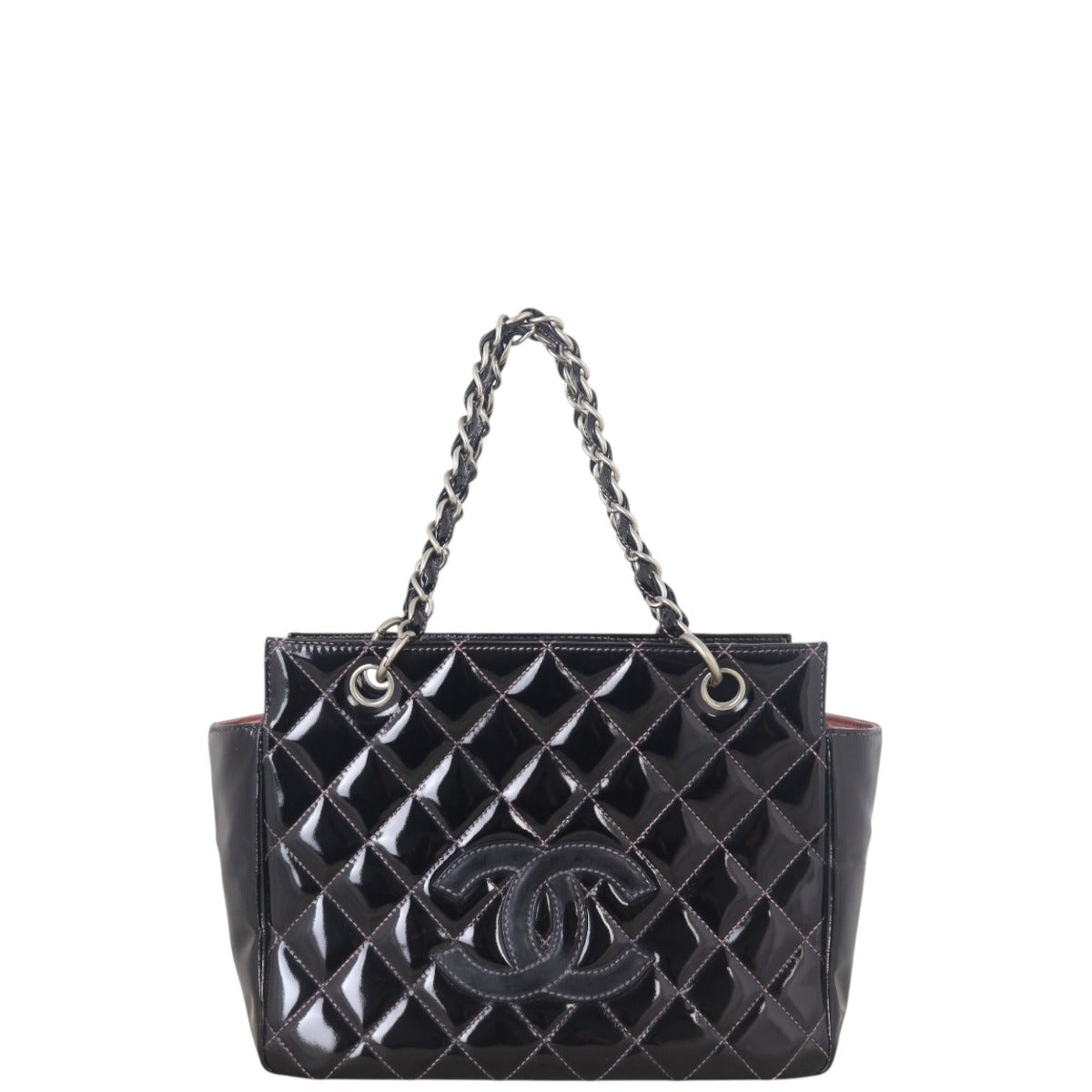 Chanel Petite Timeless Shopping Tote Patent