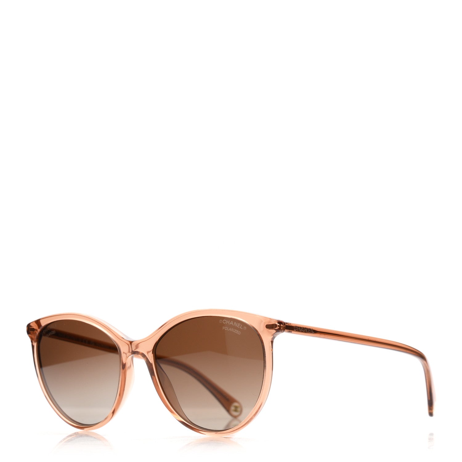 Acetate Round 5448 Sunglasses Brown