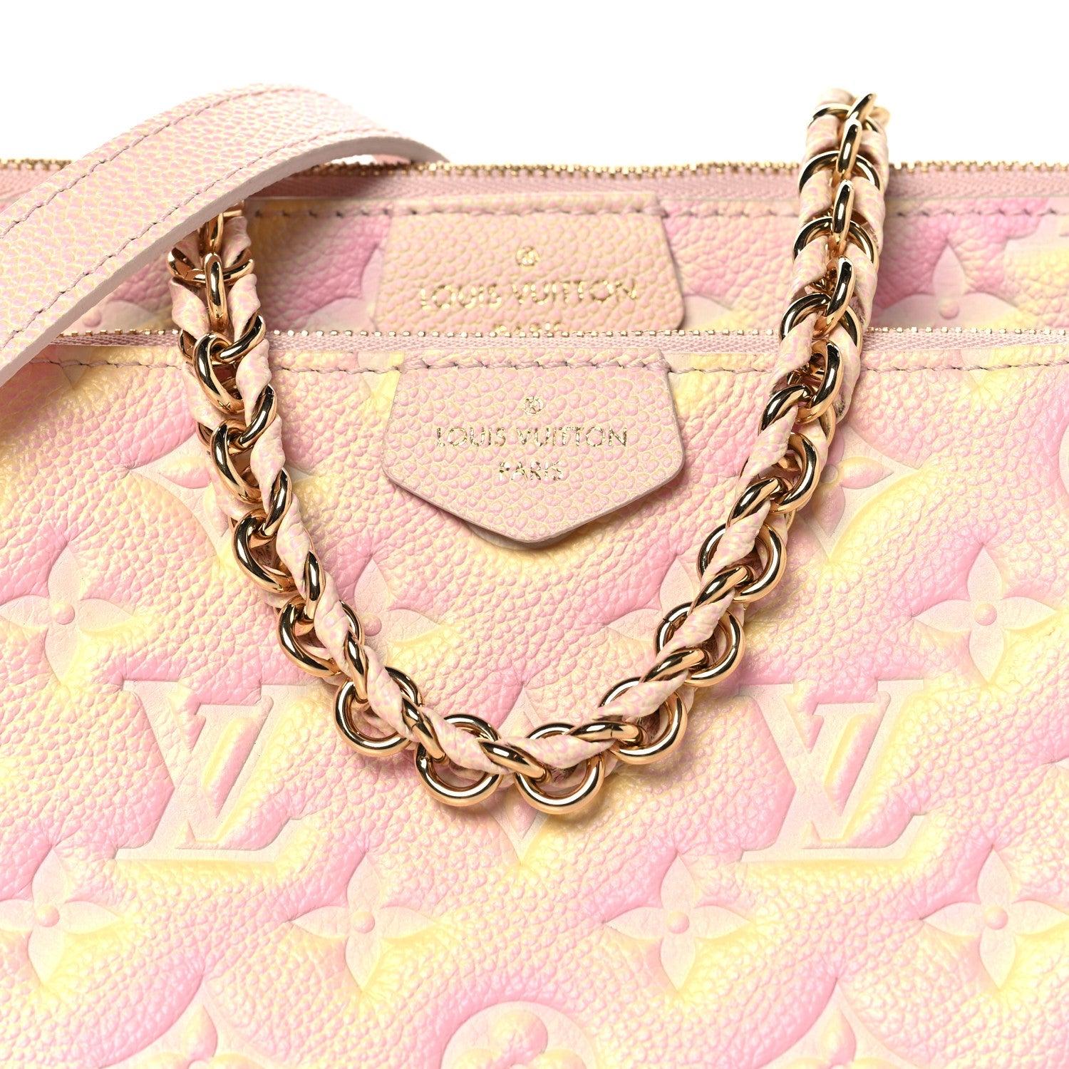 Empreinte Monogram Summer Stardust Multi Pochette Accessories Pink