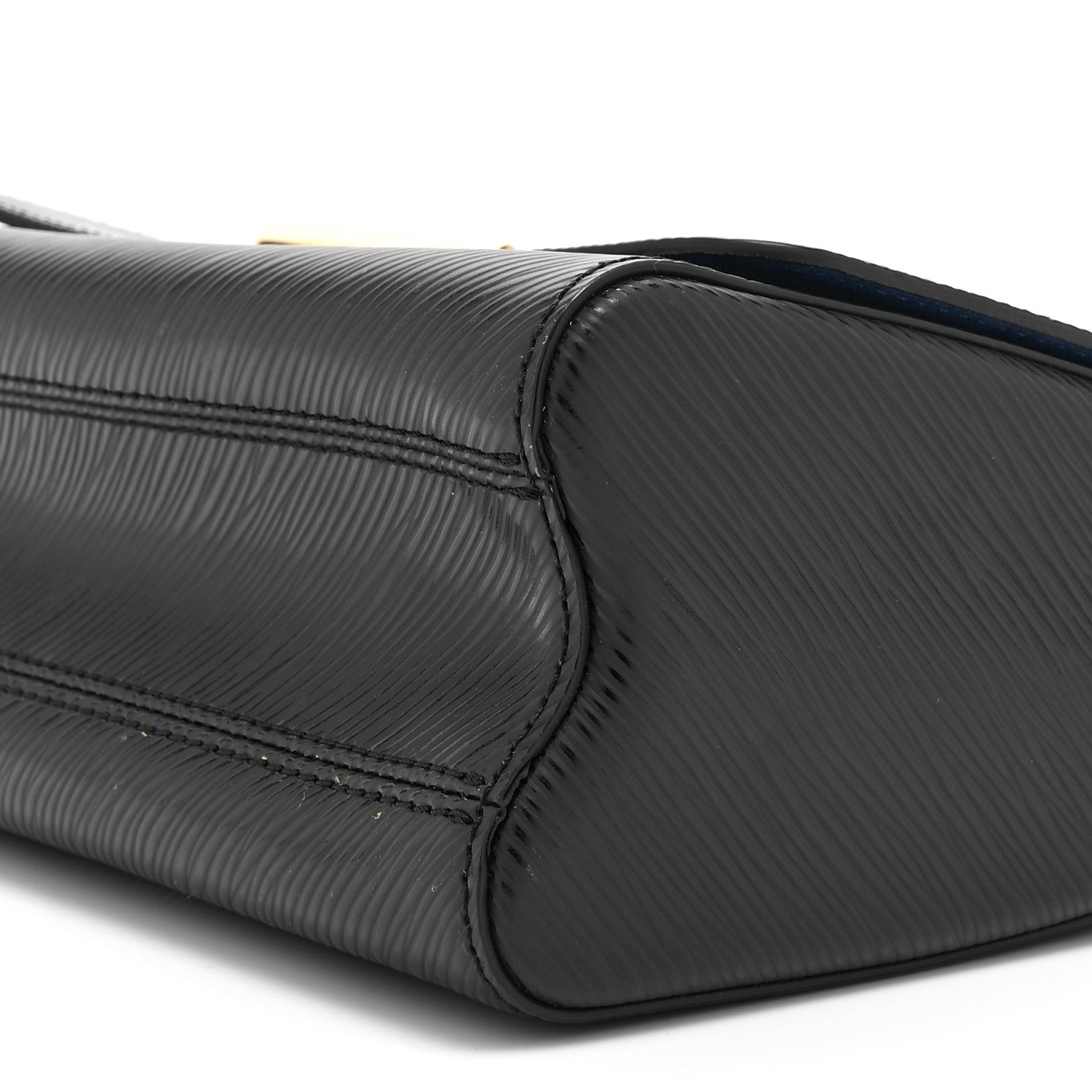 Epi Sequin Bird Twist Shoulder Bag MM Black