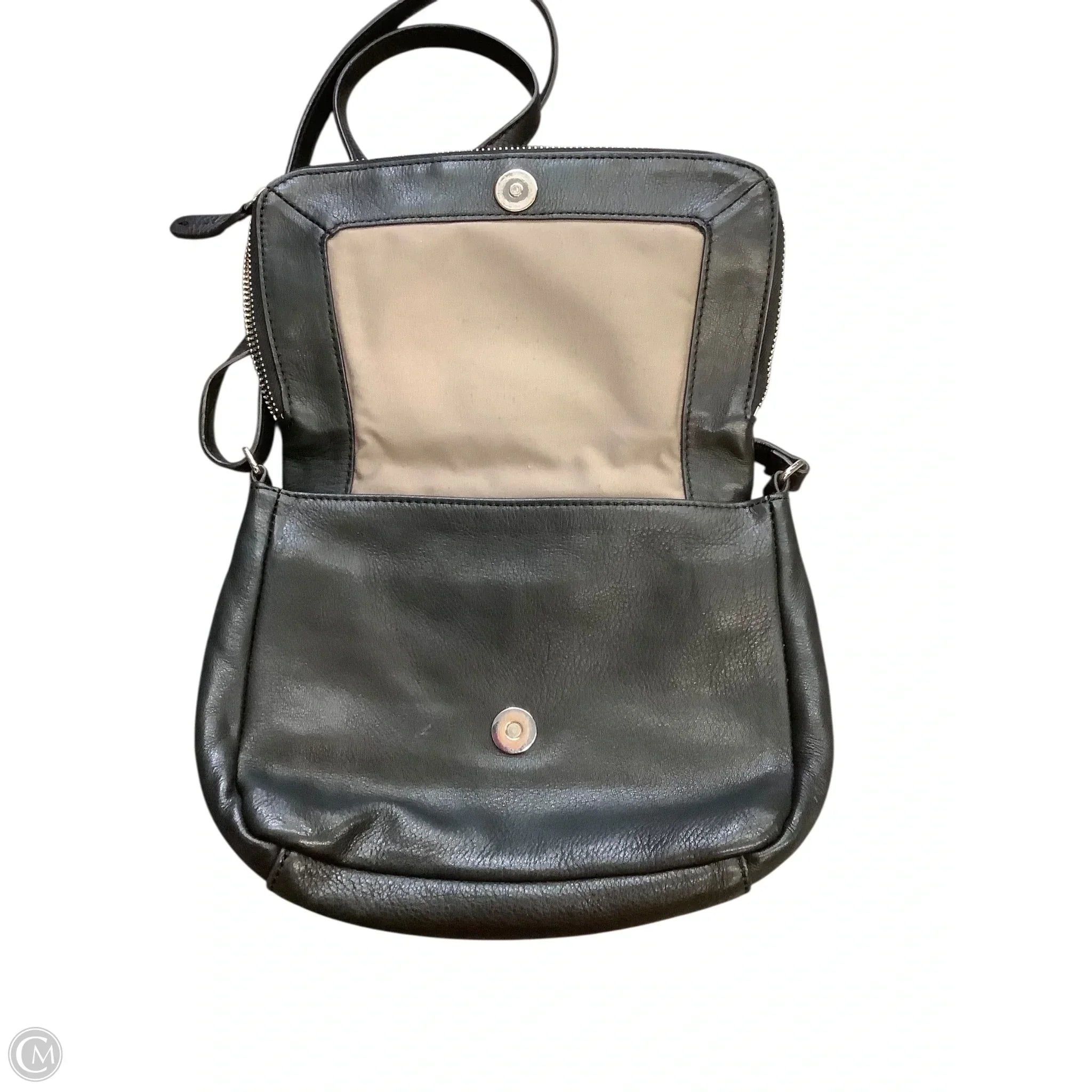Crossbody Leather By Margot, Size: Medium