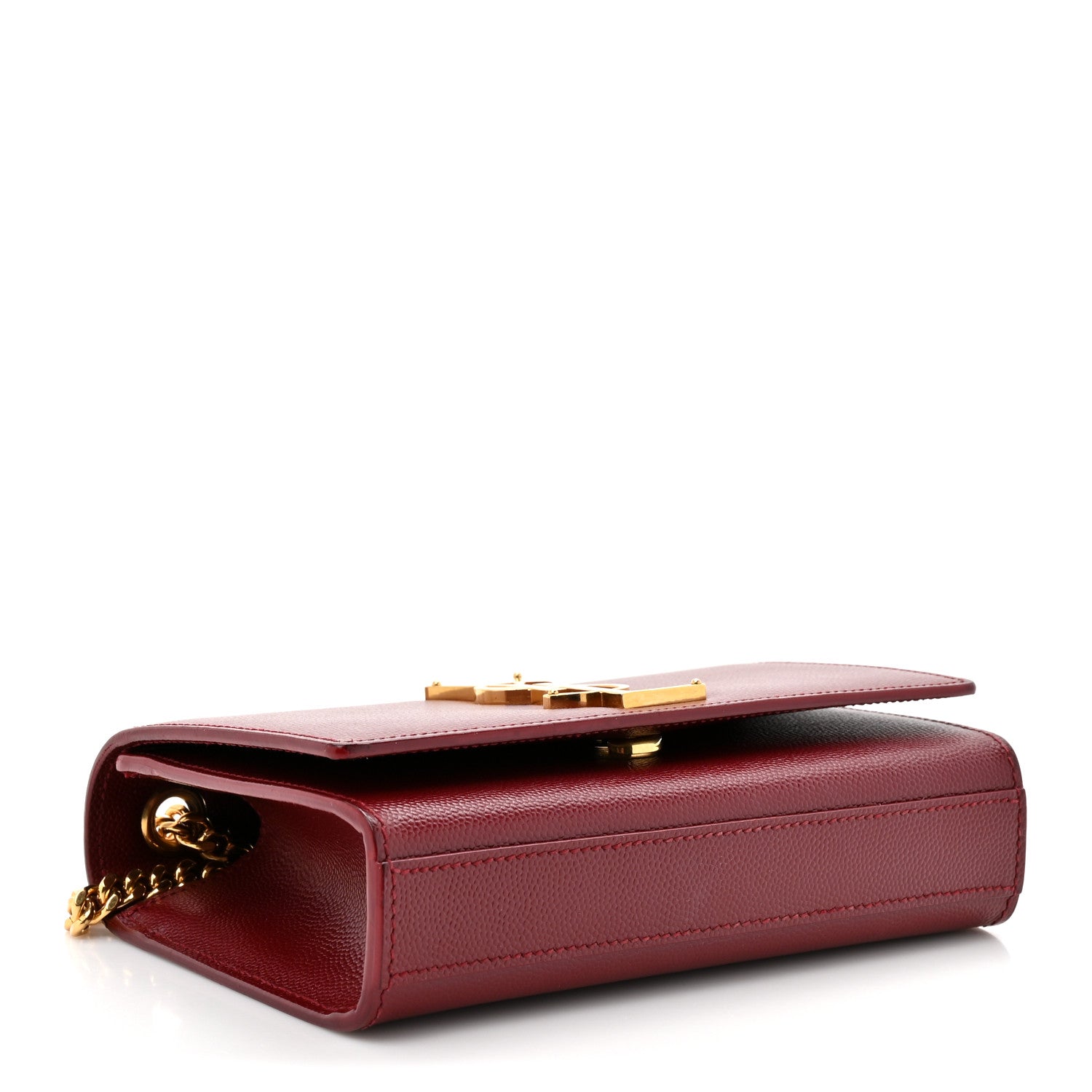 Grain De Poudre Small Monogram Kate Satchel Red