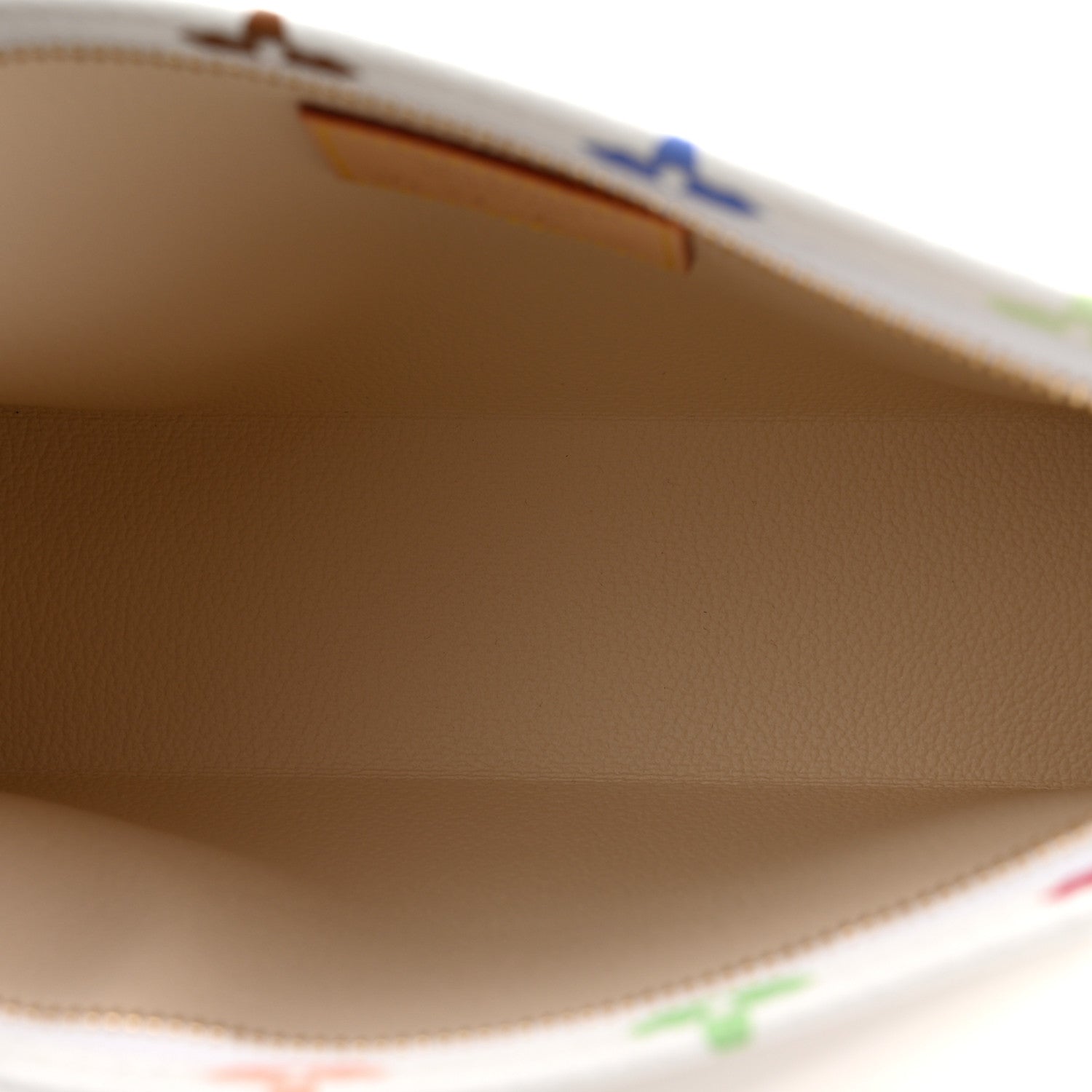 LV X TM Monogram Multicolor Toiletry Pouch 19  White