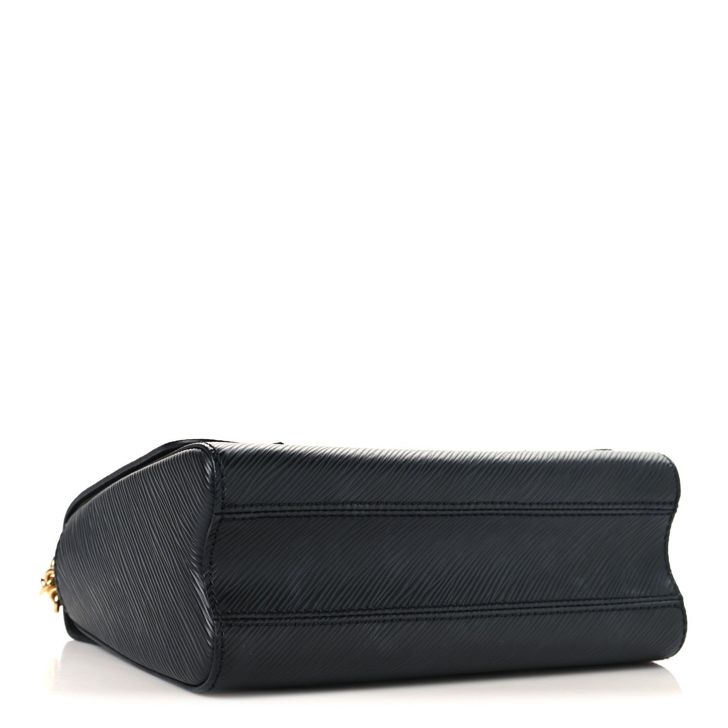 Epi Flowers Twist Shoulder Bag MM  Black