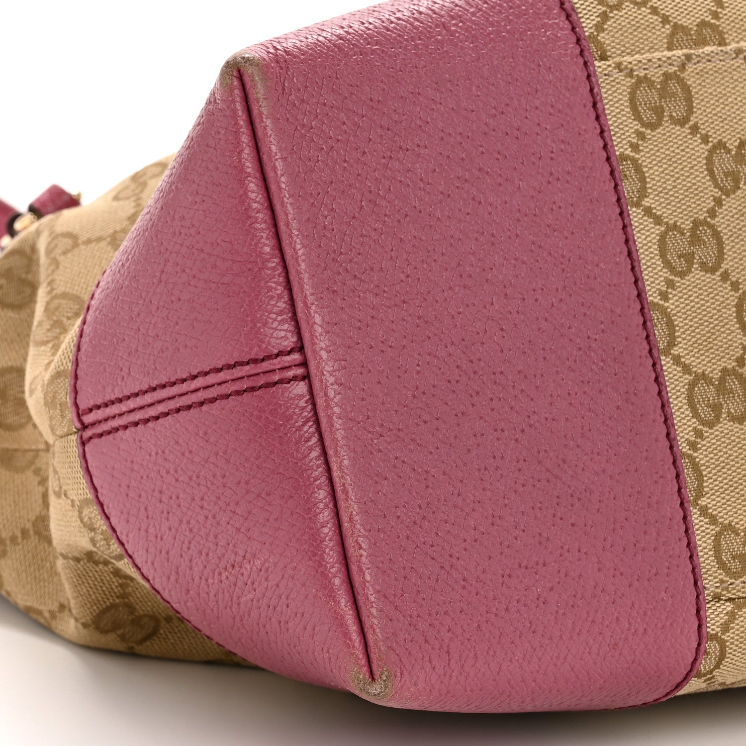 Monogram Medium Bree Foldover Tote Beige Ebony Peonia Flower