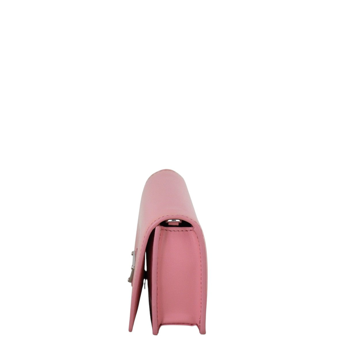 Prada Brushed Leather Chain Card Holder