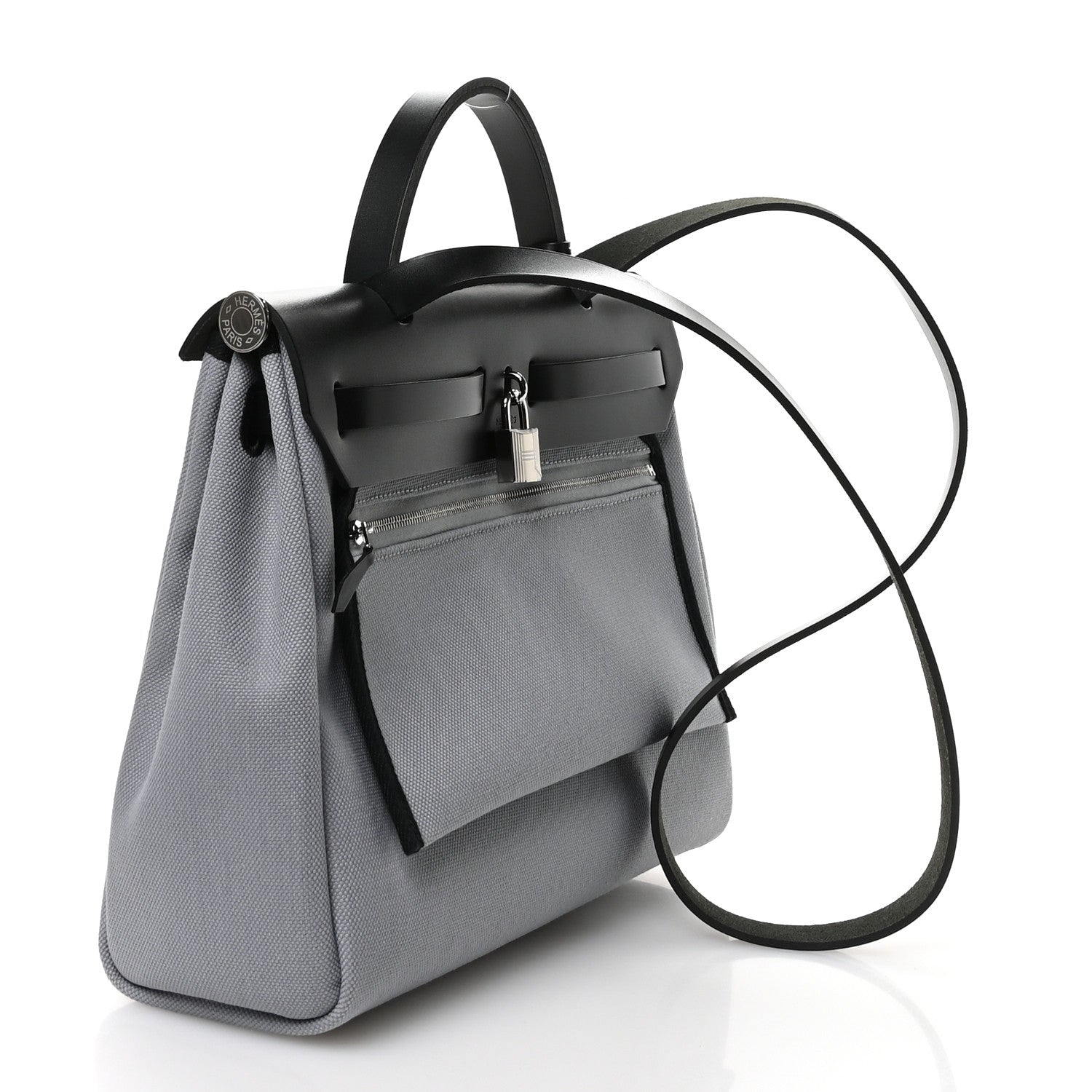 Military Toile Vache Hunter Herbag Zip Retourne 31 PM Gris Pantin Black