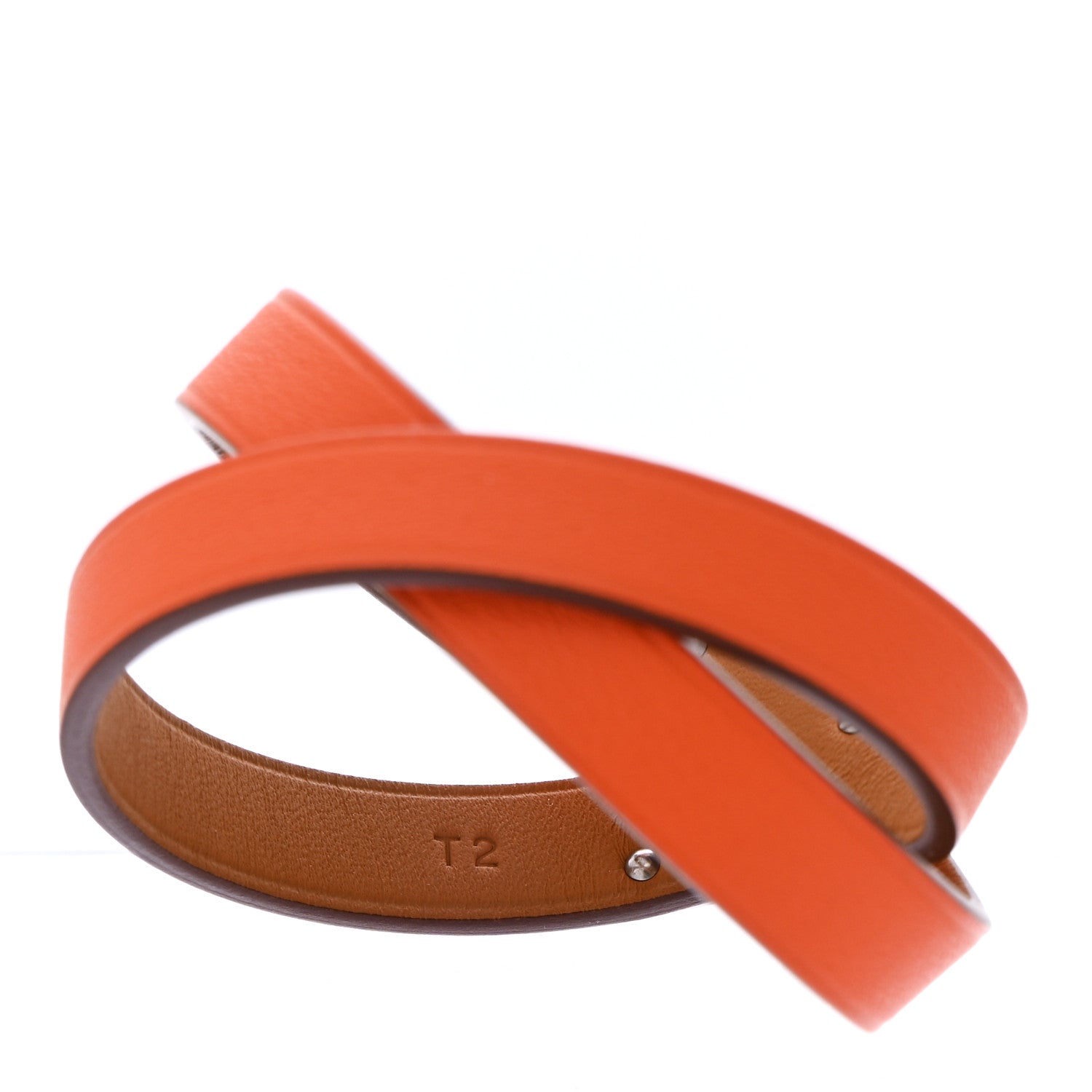 Swift Mini Kelly Double Tour Bracelet T2 Orange Minium