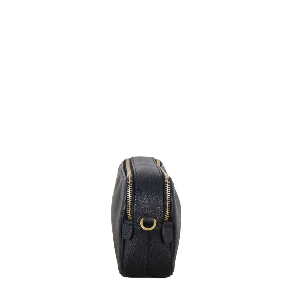Prada Saffiano Lux Double Zip Camera Bag