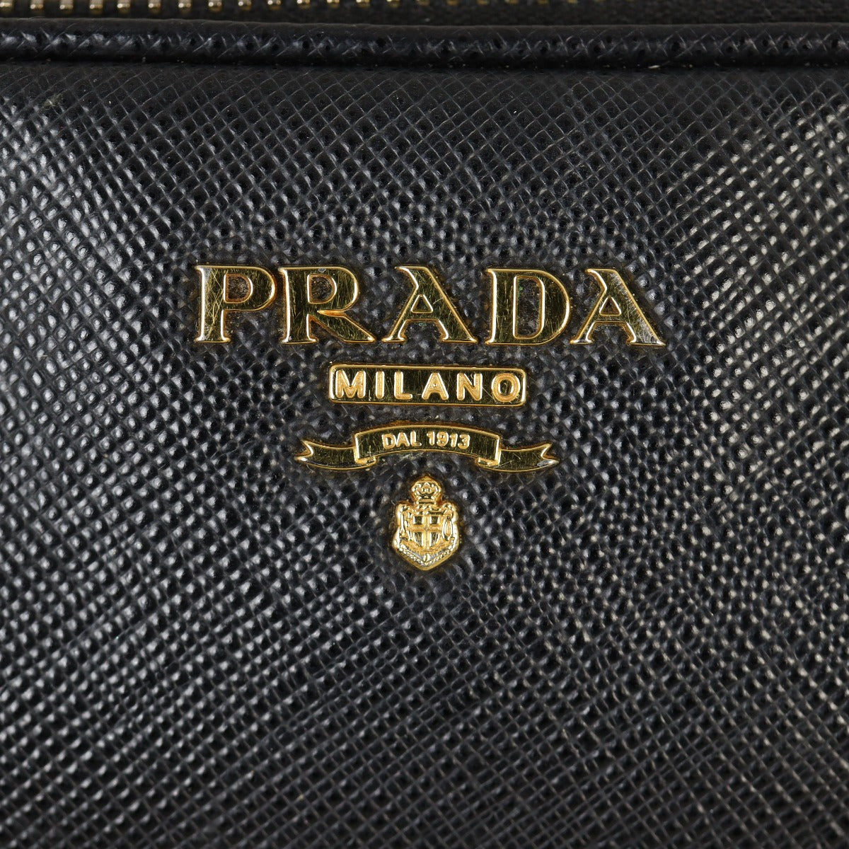 Prada Saffiano Lux Double Zip Camera Bag