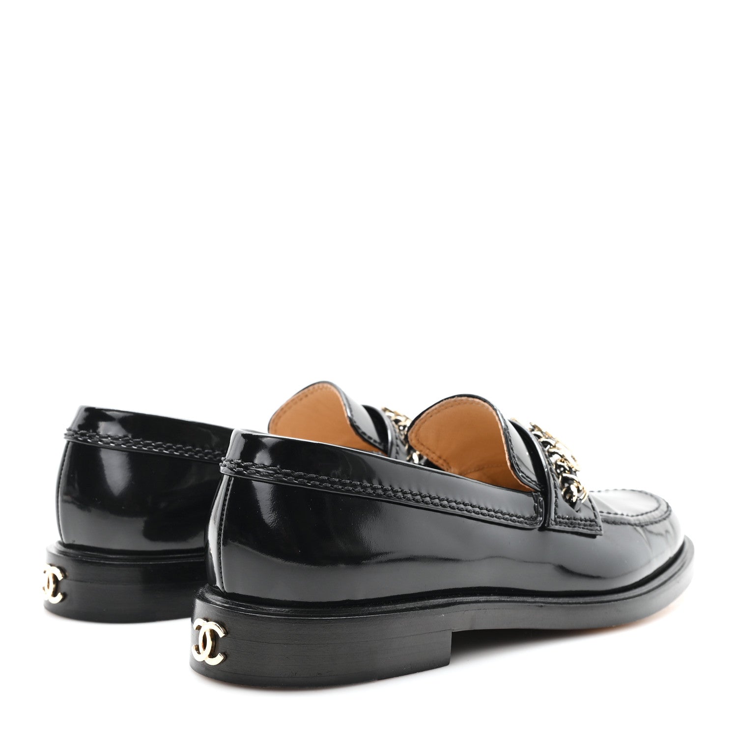 Velvet Metal CC Loafers 38 Black