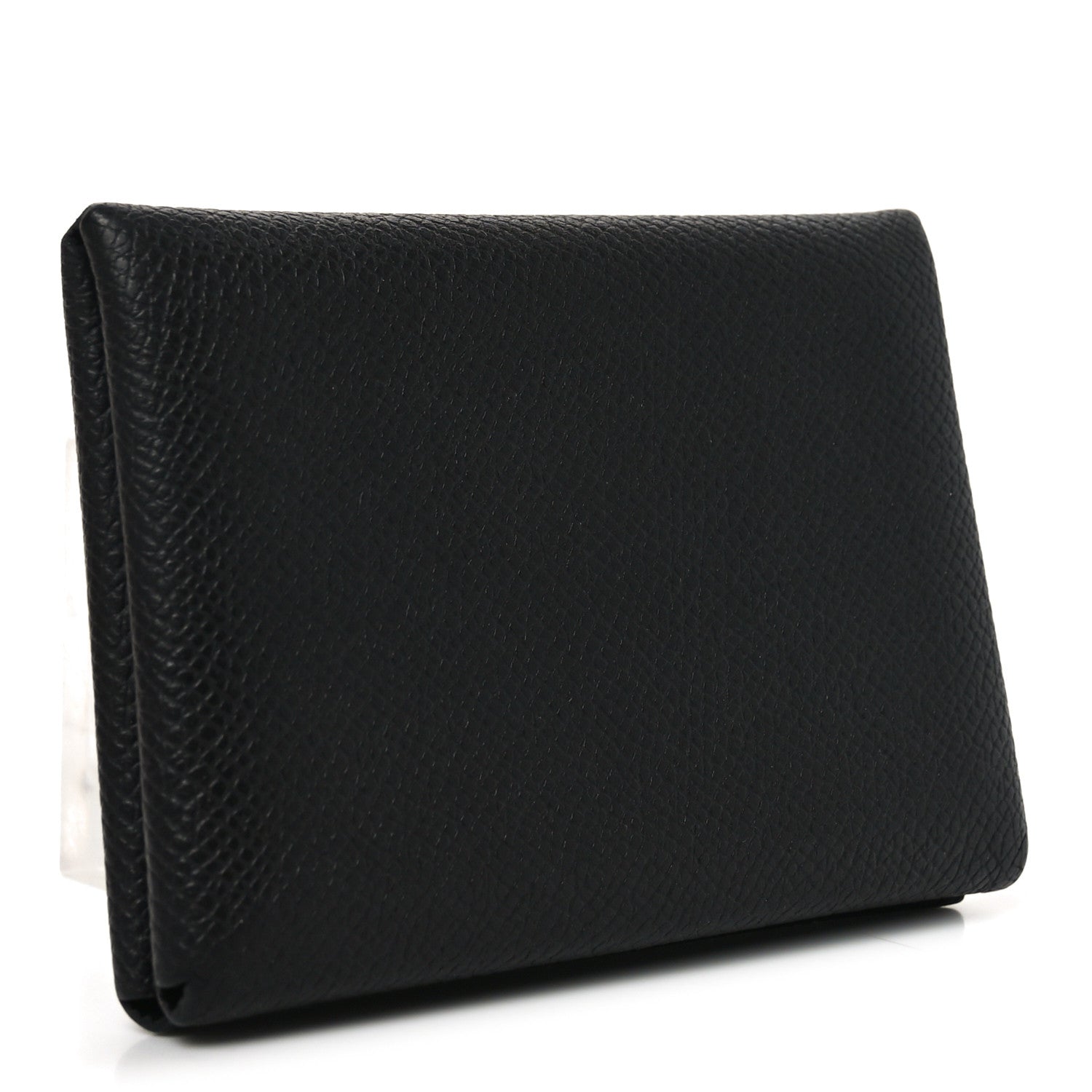 Epsom Calvi Duo Card Case Black