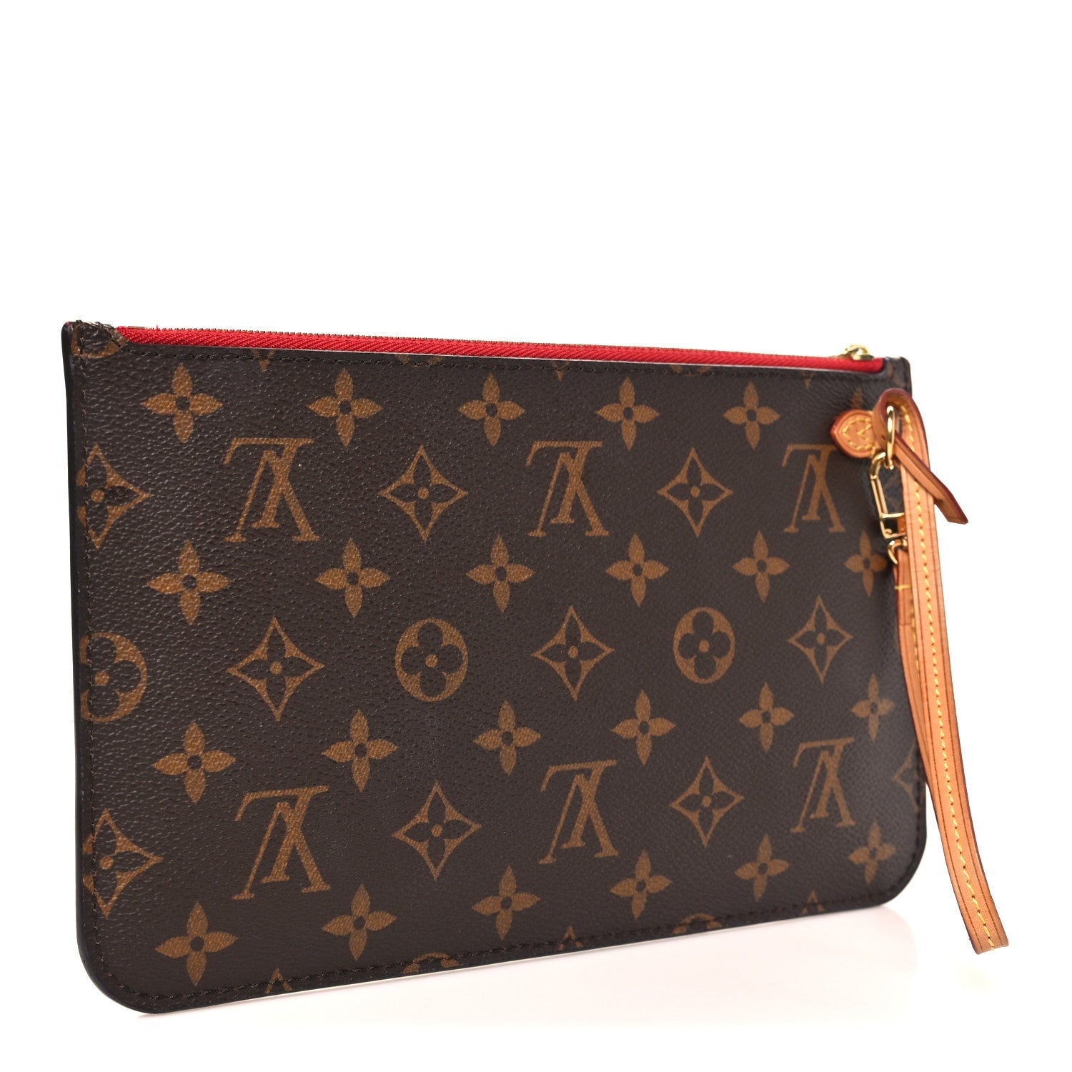 Monogram Neverfull MM GM Pochette Cherry