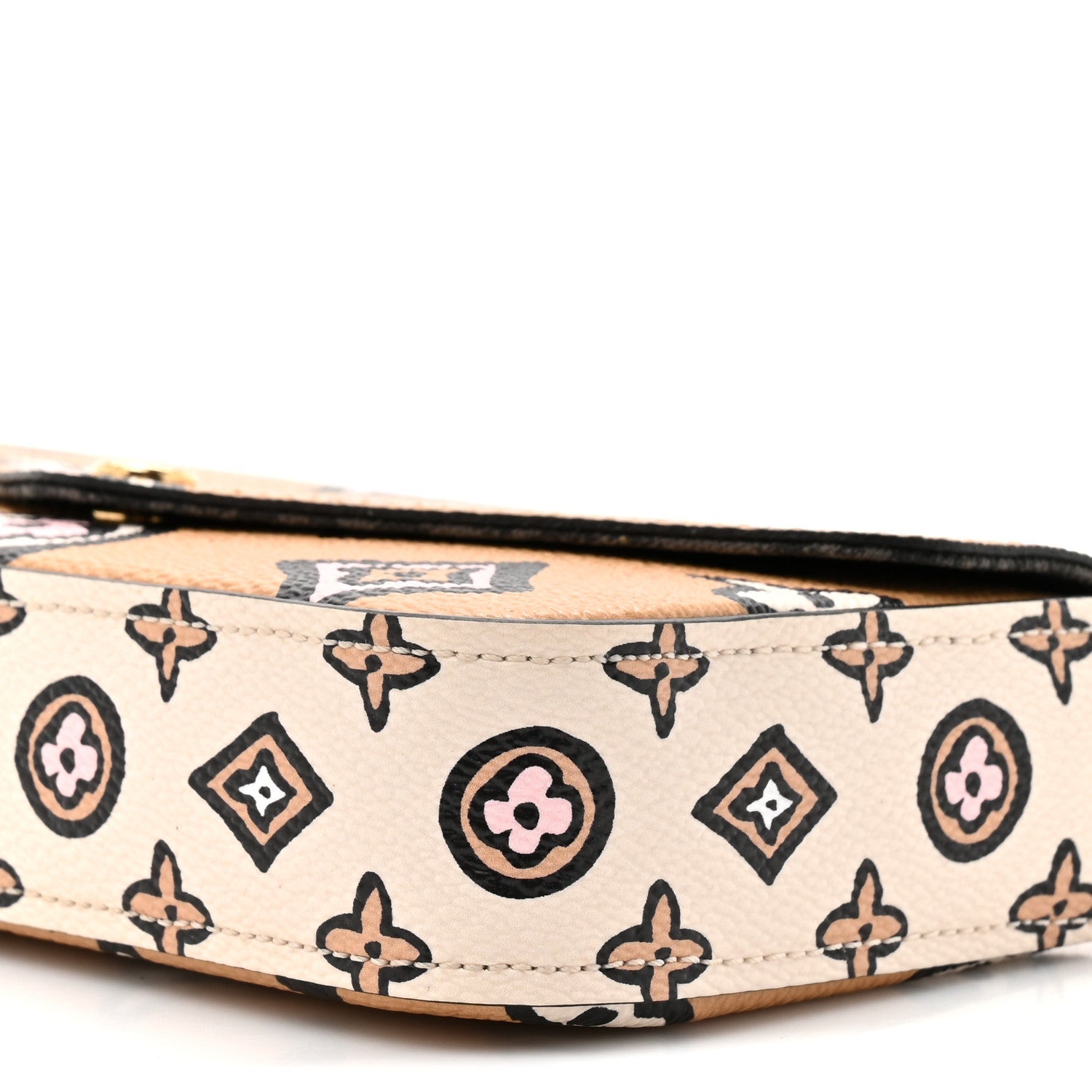Monogram Wild At Heart Felicie Strap & Go Arizona Creme
