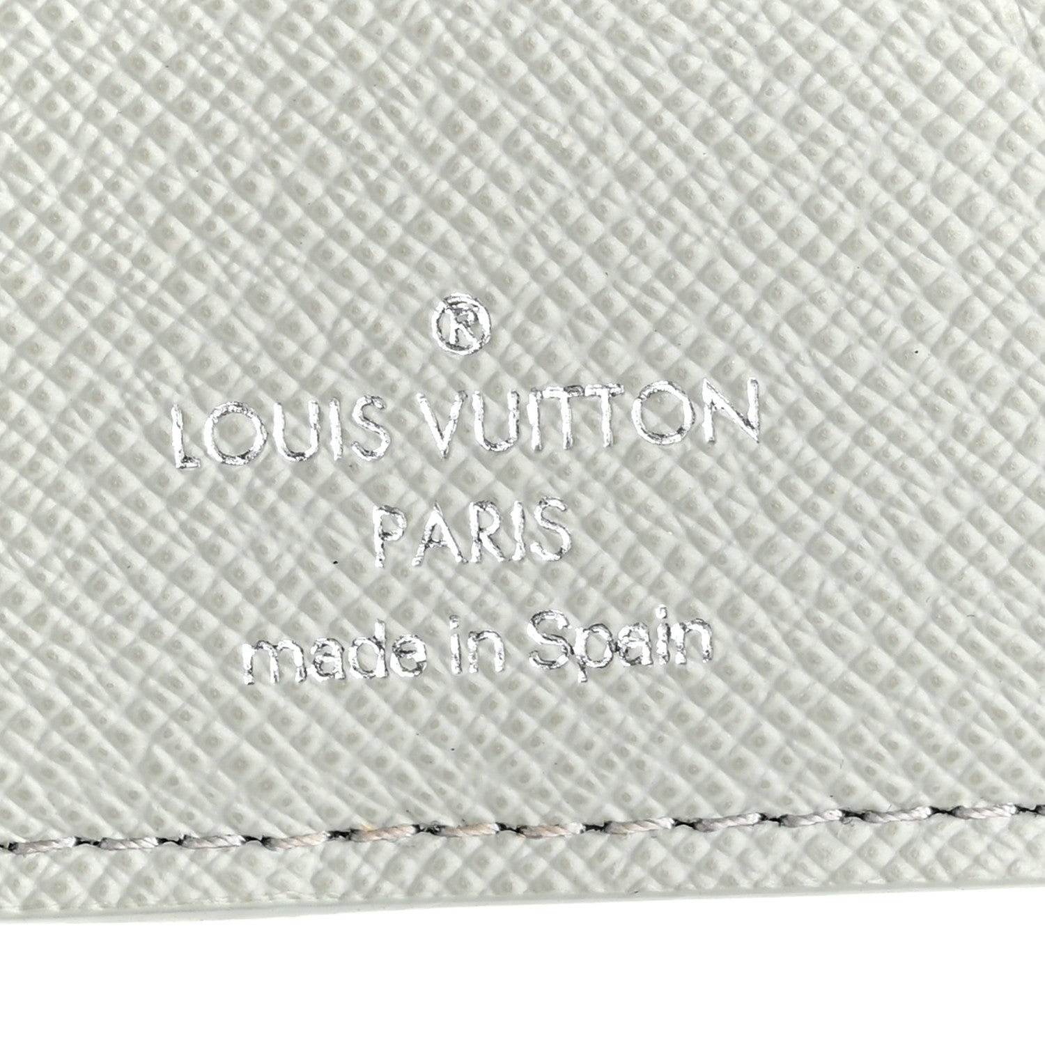 Monogram Pocket Organizer Gradient Grey