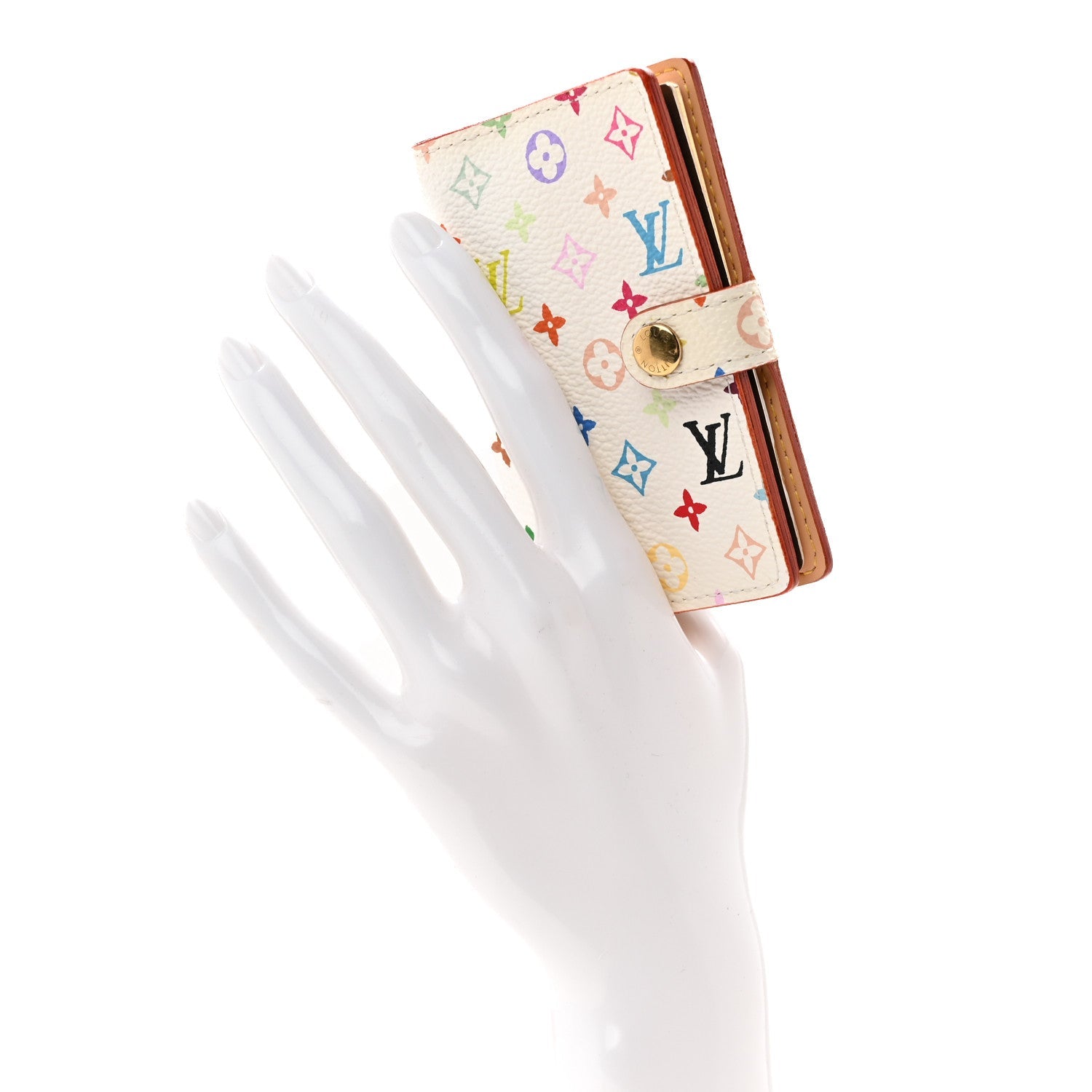 Monogram Multicolor Carnet de Bal Mini Agenda Cover White