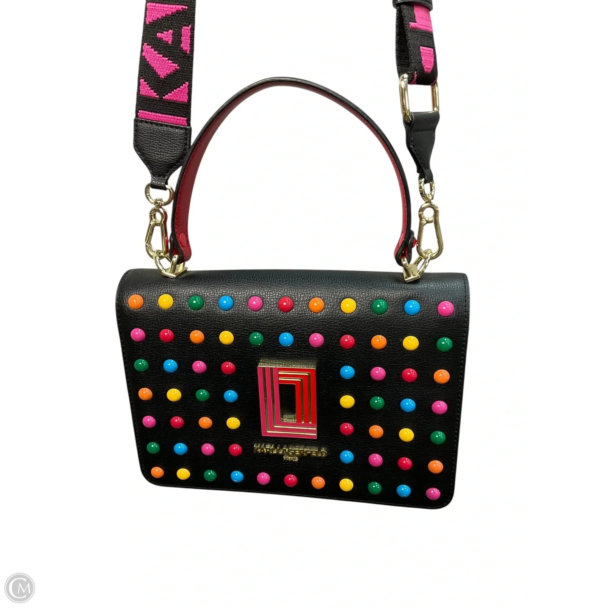 Crossbody Designer By Karl Lagerfeld, Size: Medium