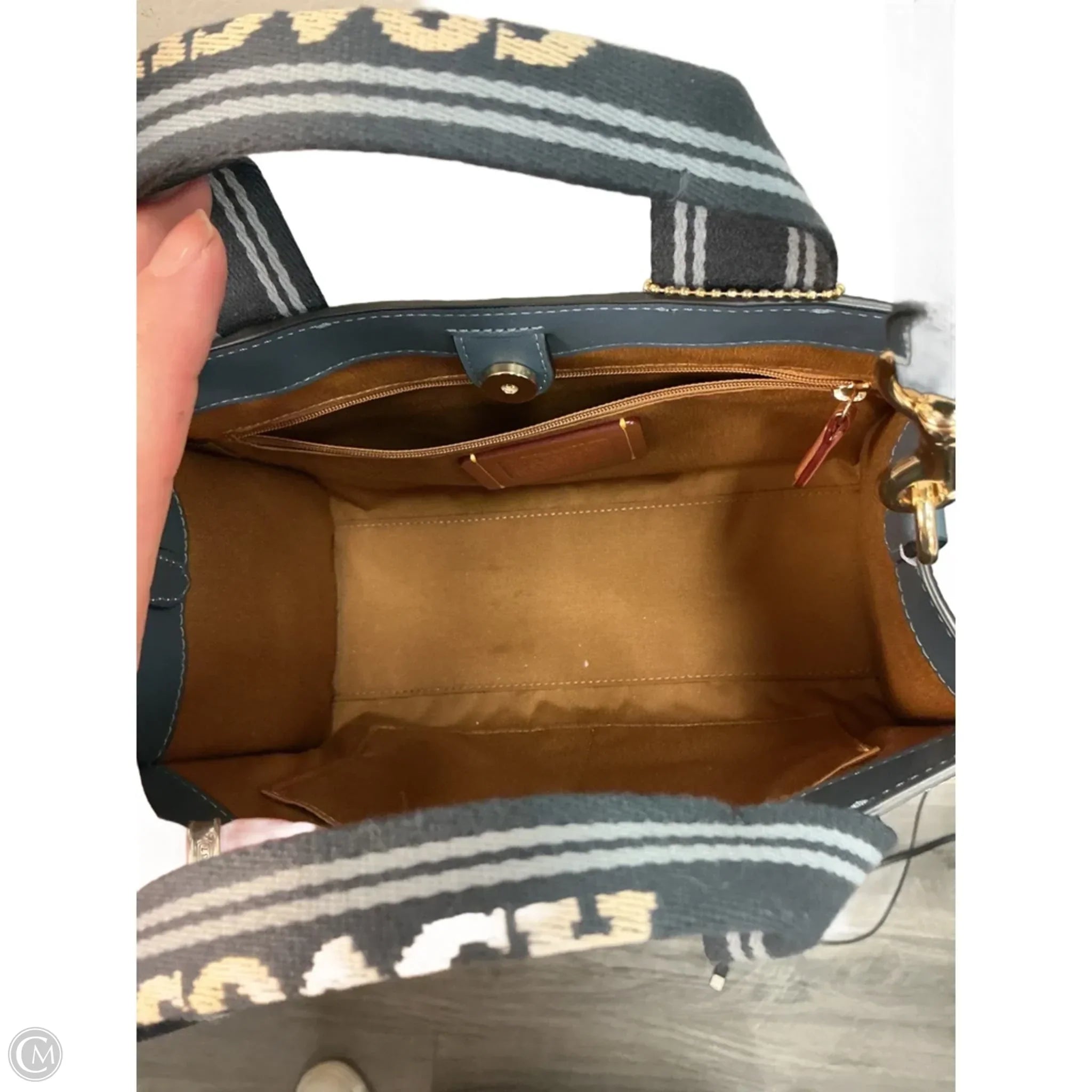 Crossbody Designer By Coach, Size: Small