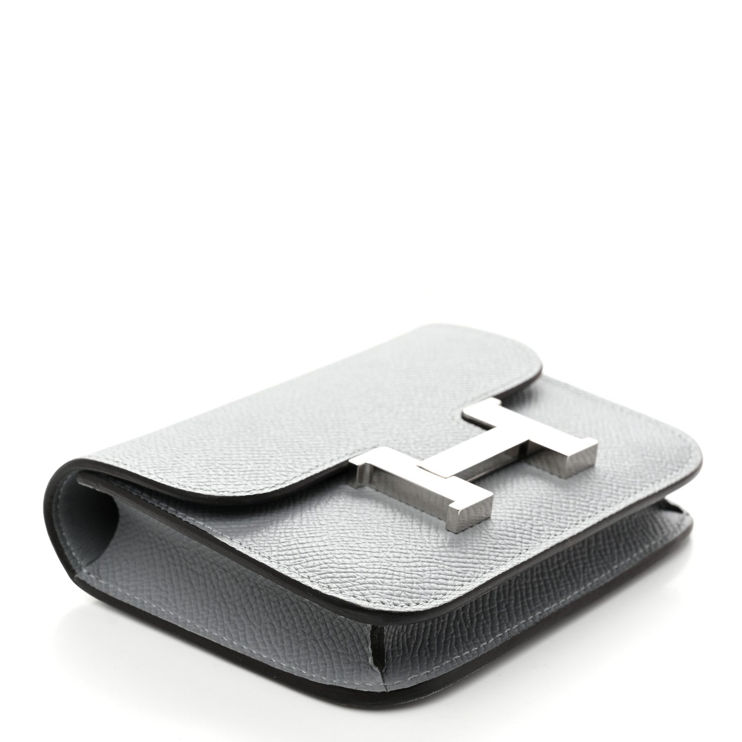 Epsom Constance Slim Wallet Gris Pantin