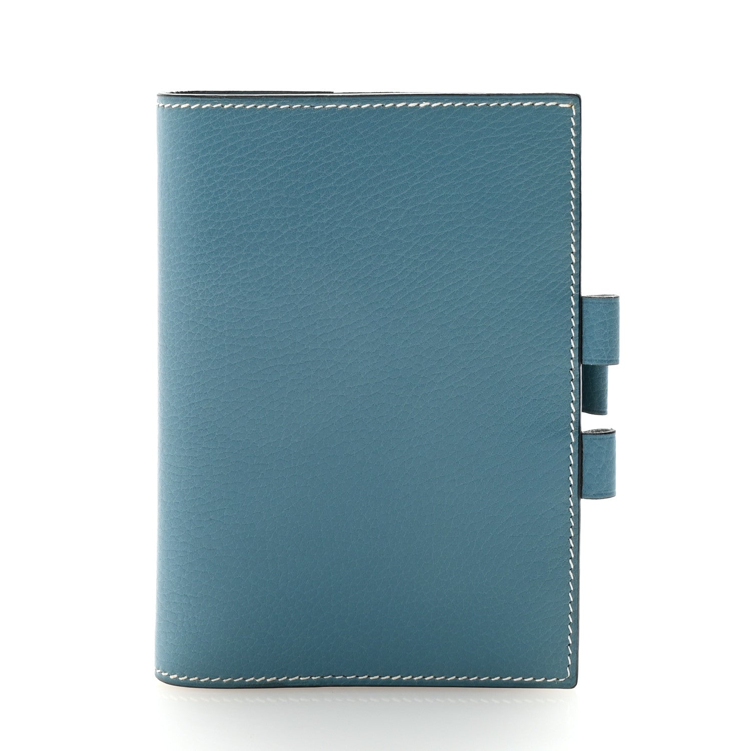 Veau Rodeo Globe Trotter Agenda Cover PM Blue Jean