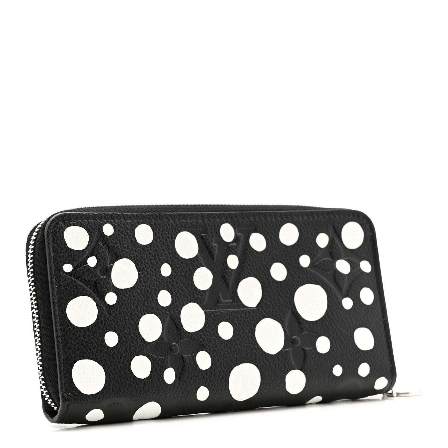LV X YK Empreinte Zippy Wallet Black White