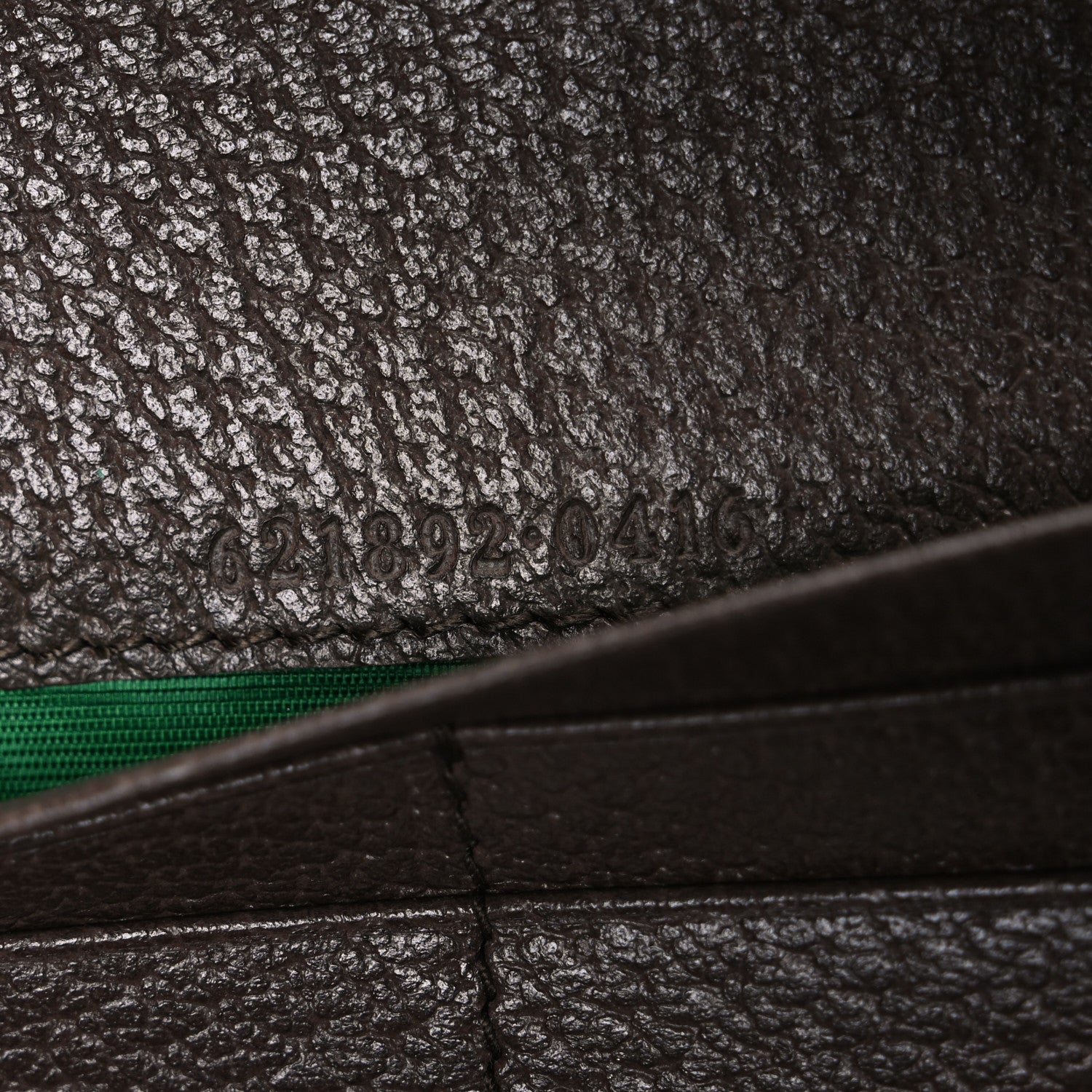 X ADIDAS Monogram Trefoil Embossed Wallet On Chain Brown
