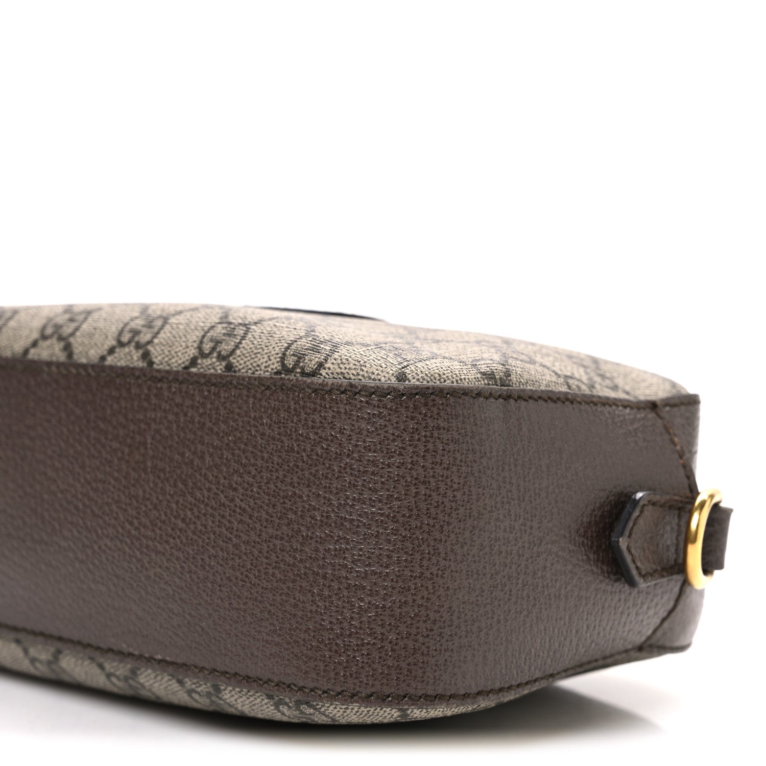 GG Supreme Monogram Web Neo Vintage Shoulder Bag Beige New Acero Crop