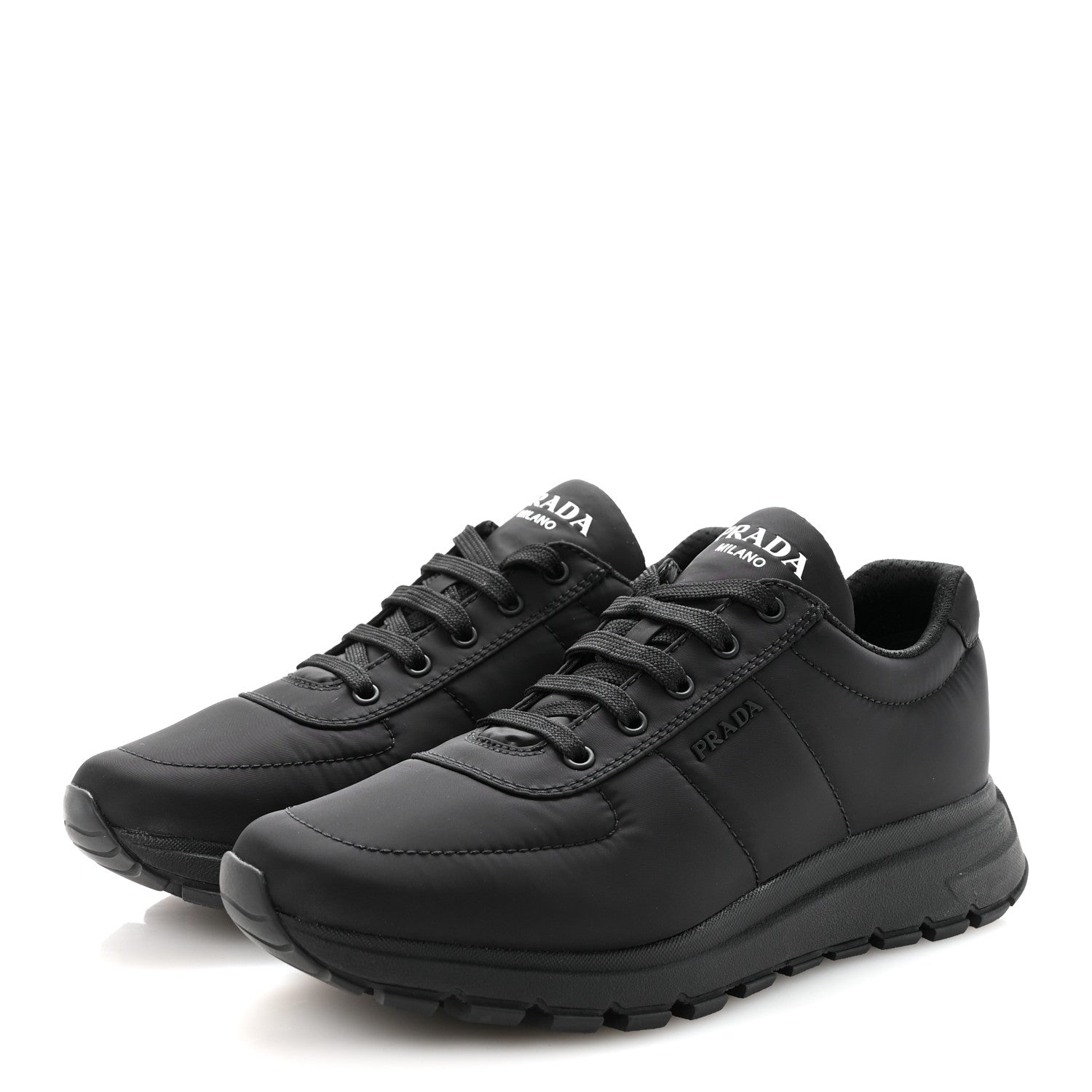 Re-Nylon Piuma Quilted Mens Sneakers 8.5 Black