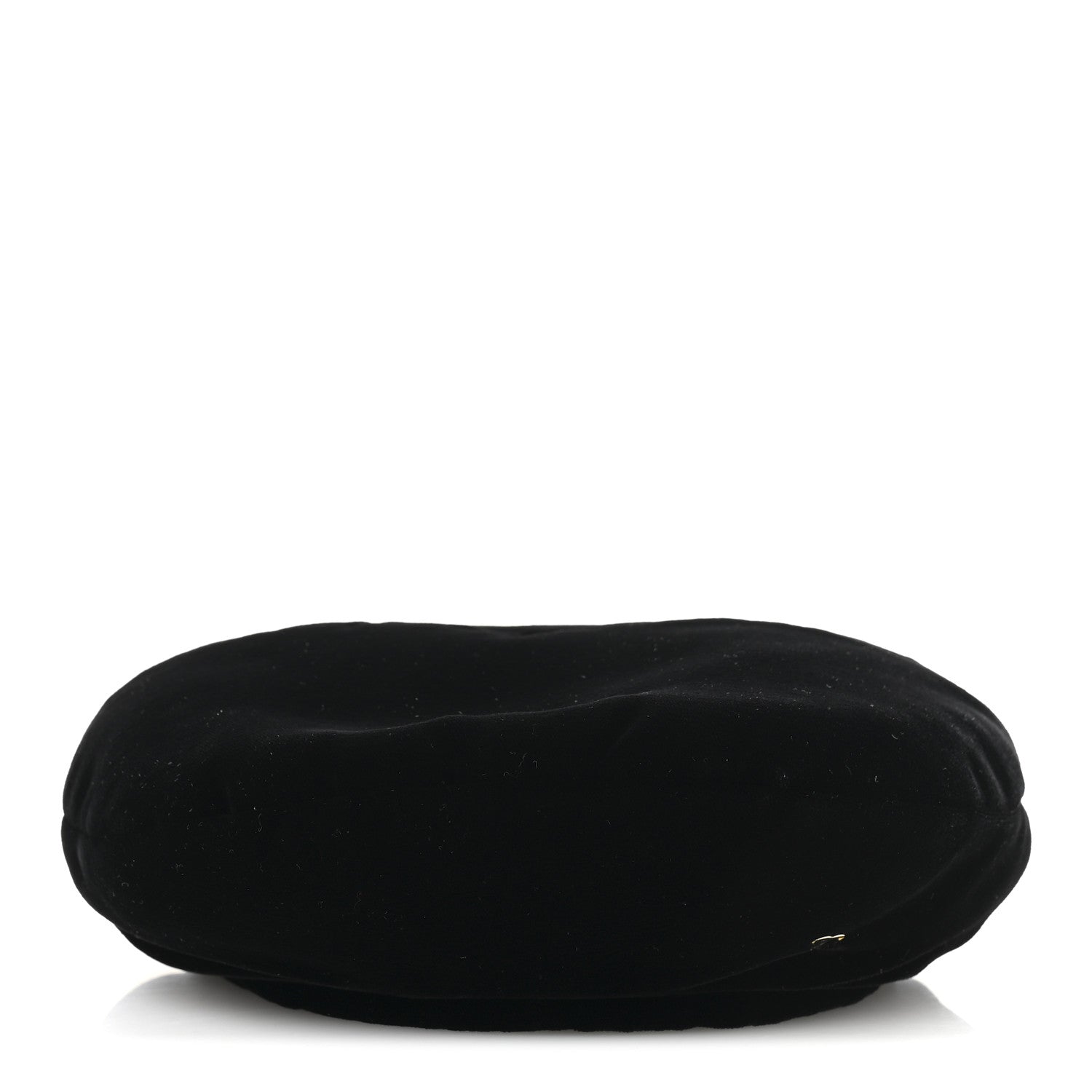 Velvet Beret Hat S Black