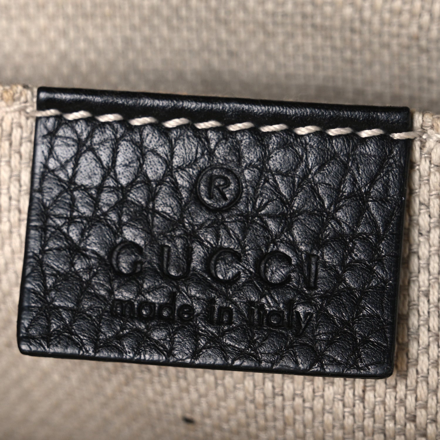 Pebbled Calfskin Small Soho Disco Bag Black