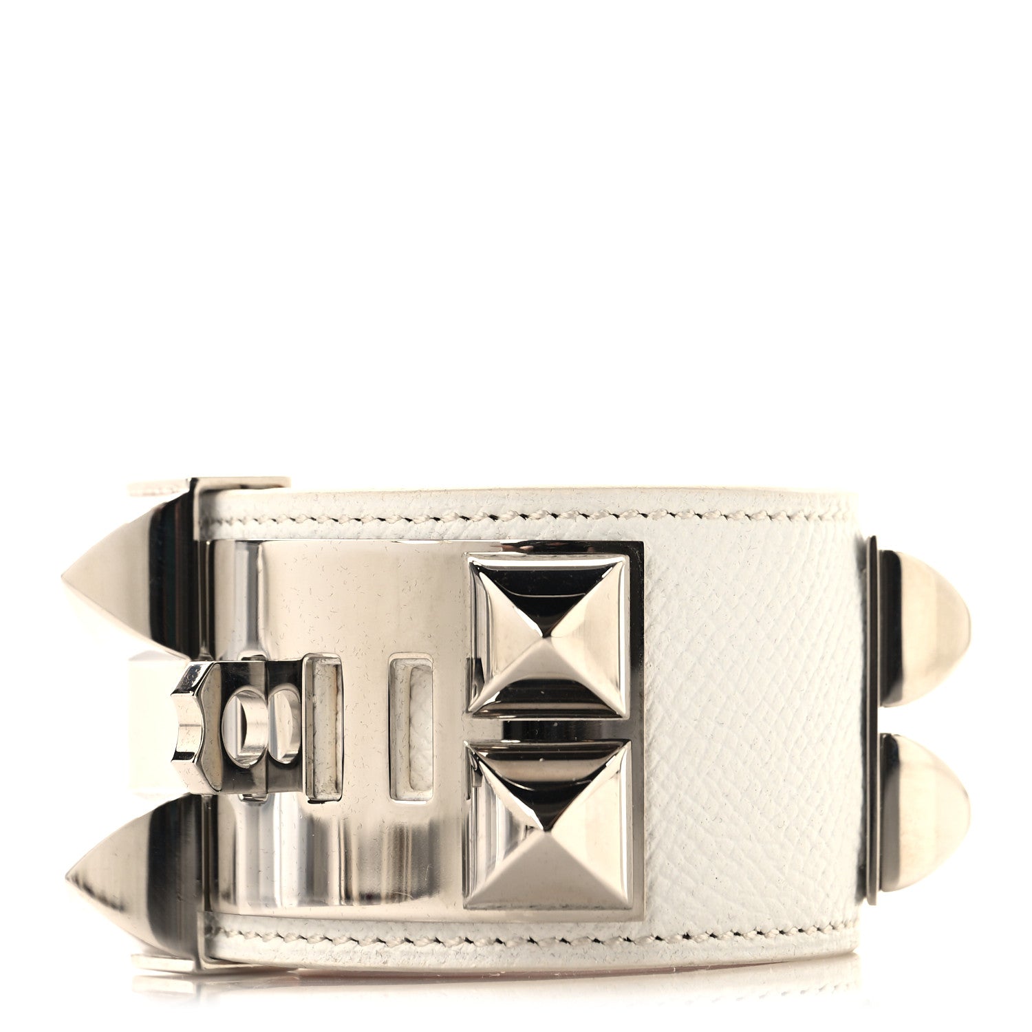 Epsom Collier de Chien CDC Bracelet S White