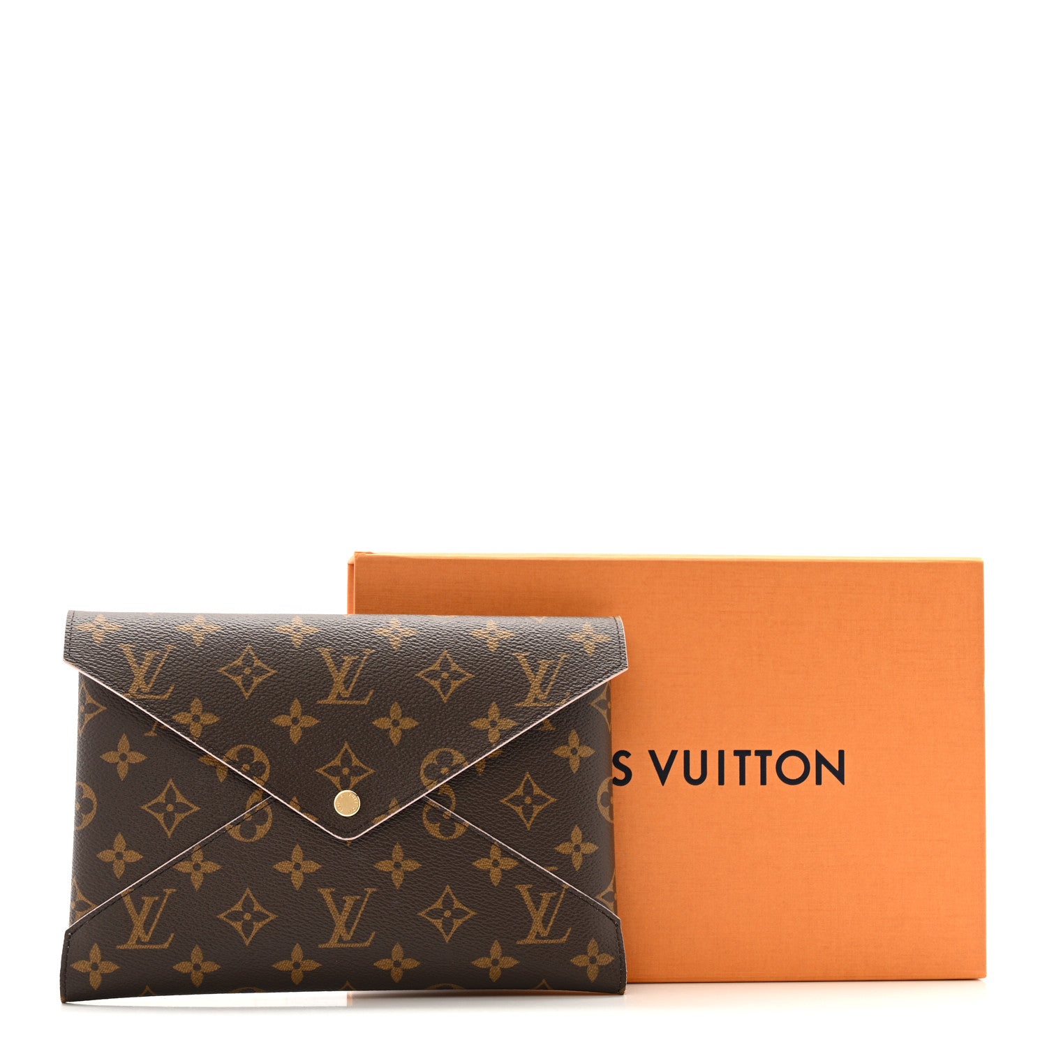 Monogram Large Kirigami Pochette Insert Rose Ballerine