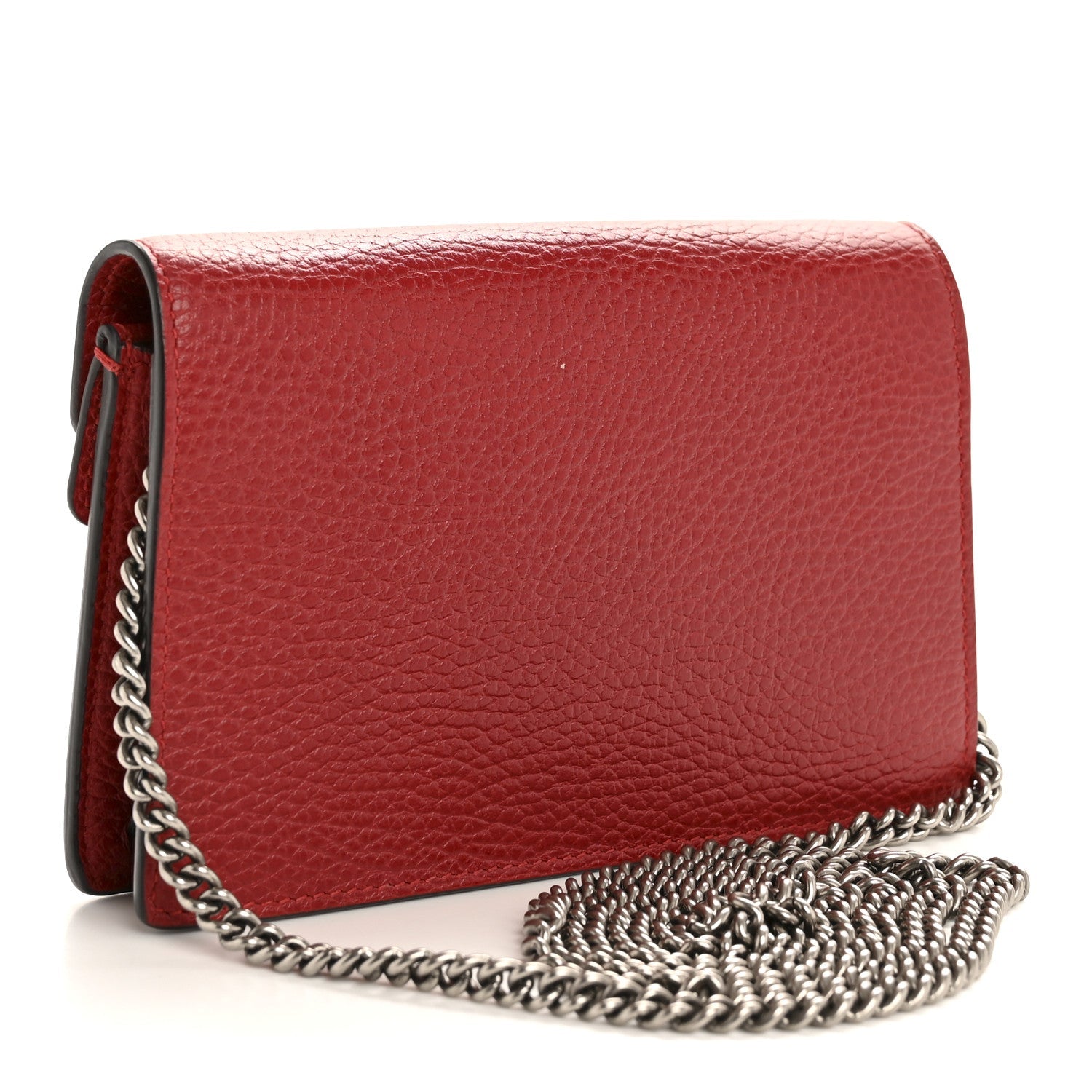 Calfskin Super Mini Dionysus Shoulder Bag Hibiscus Red