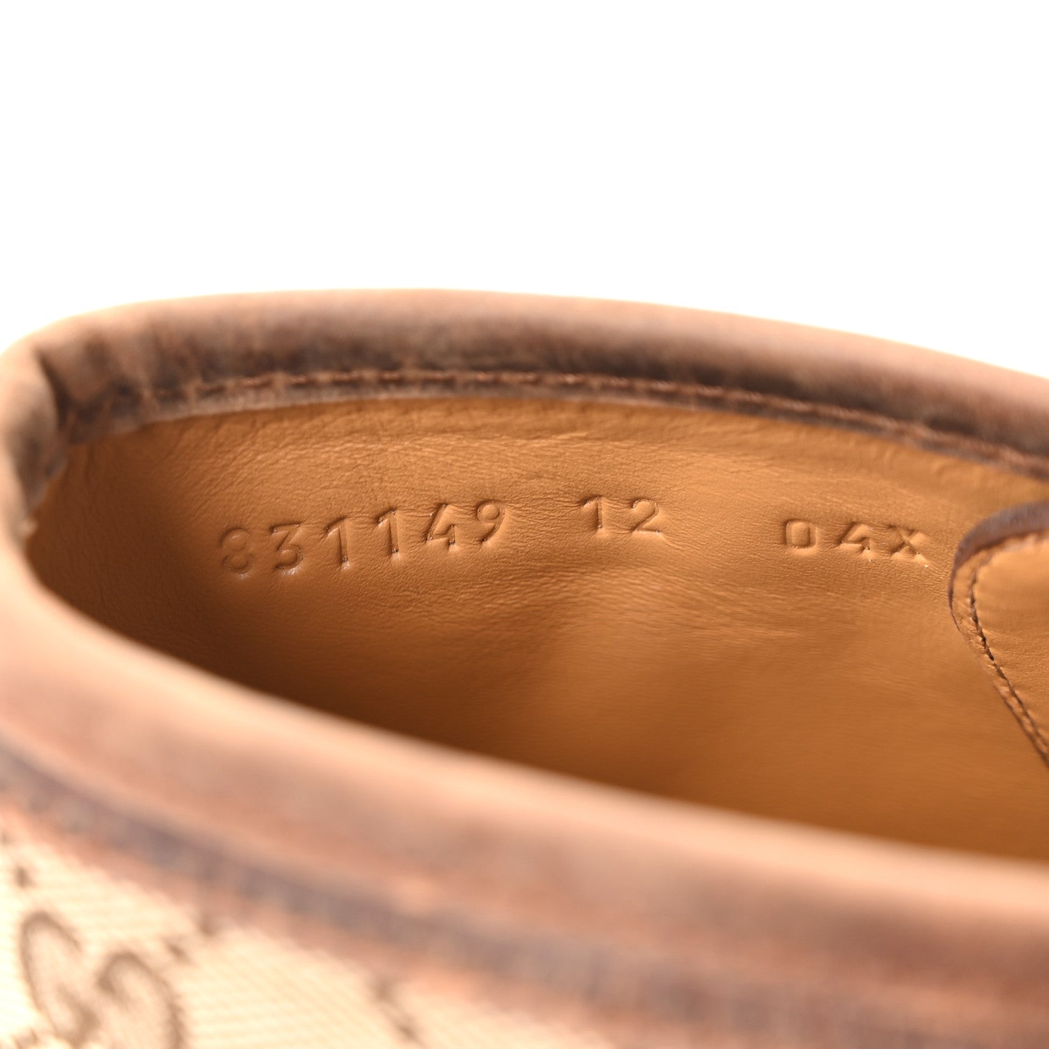Garrett Calfskin Monogram Mens Ala Boots 12 Beige Ebony Cuir