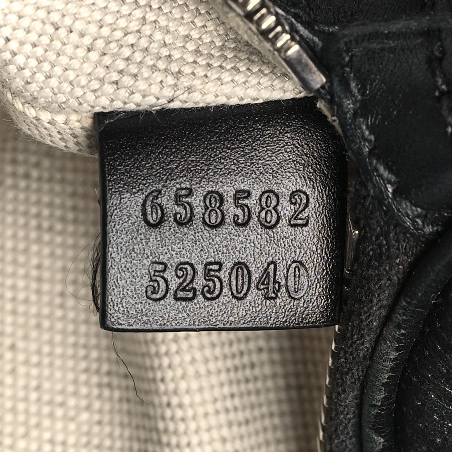 Calfskin GG Tennis Embossed Belt Bag Black