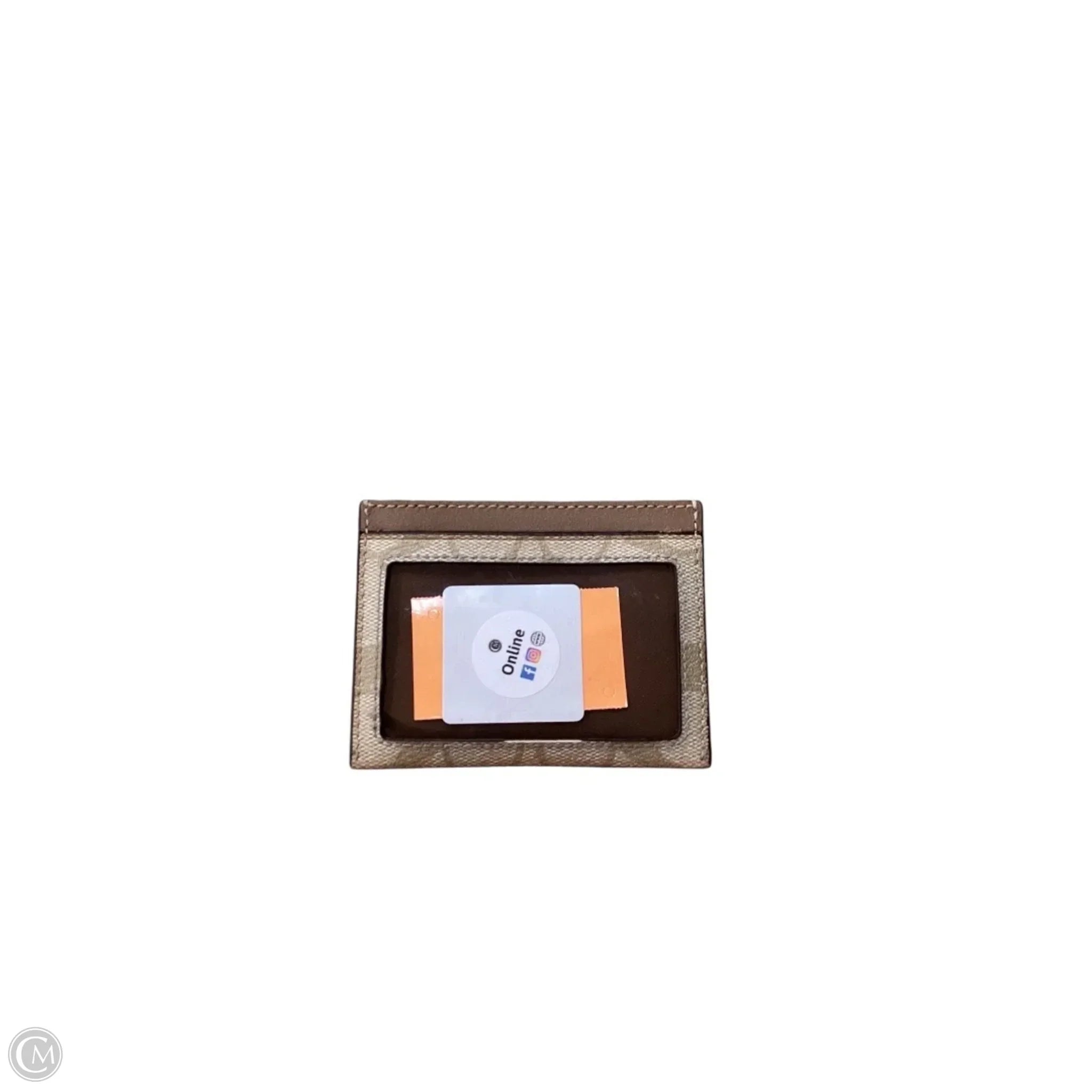 Wallet Designer By Coach, Size: Small