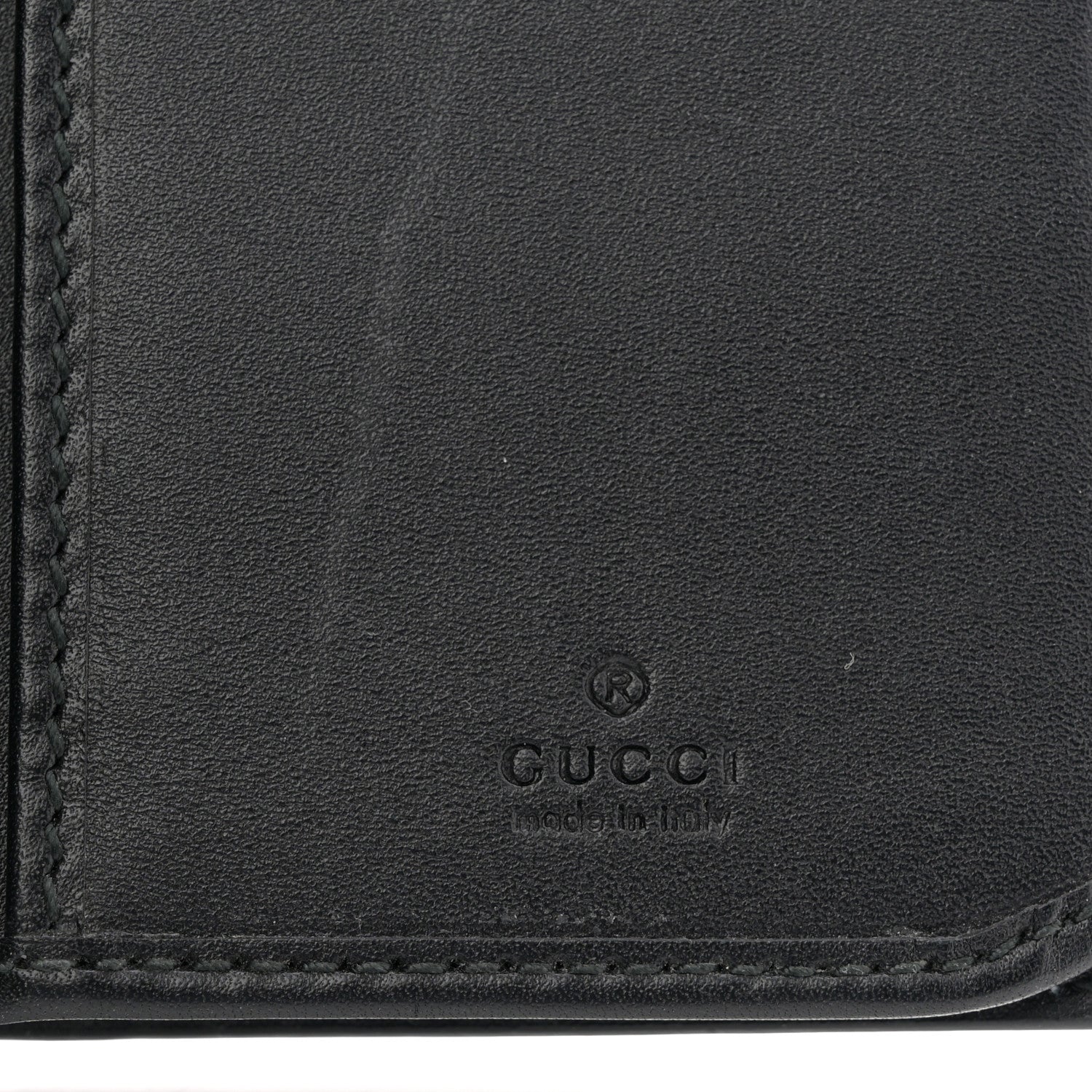 Guccissima Long Wallet Black