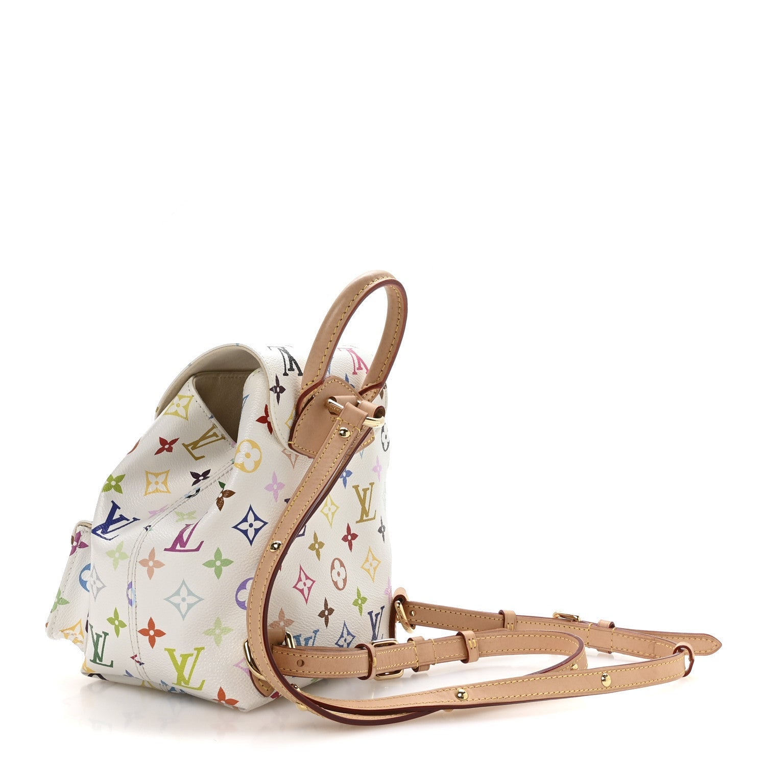 LV X TM Monogram Multicolor Venice Backpack White