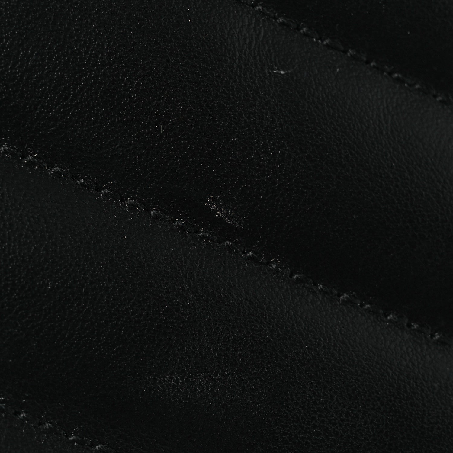 Calfskin Y Quilted Monogram Monochrome Medium Loulou Chain Satchel Black